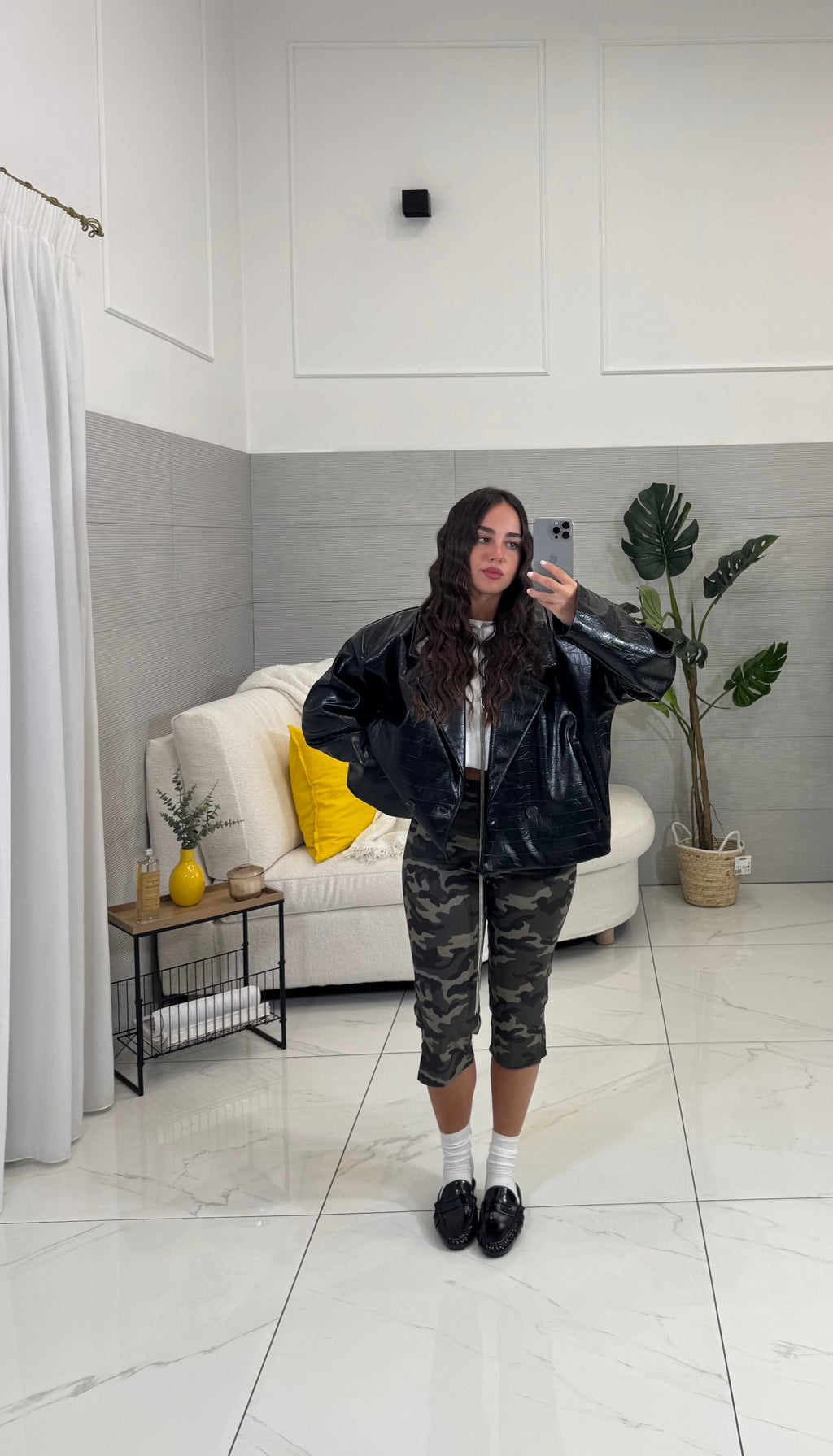 Pantalone Capri Camo