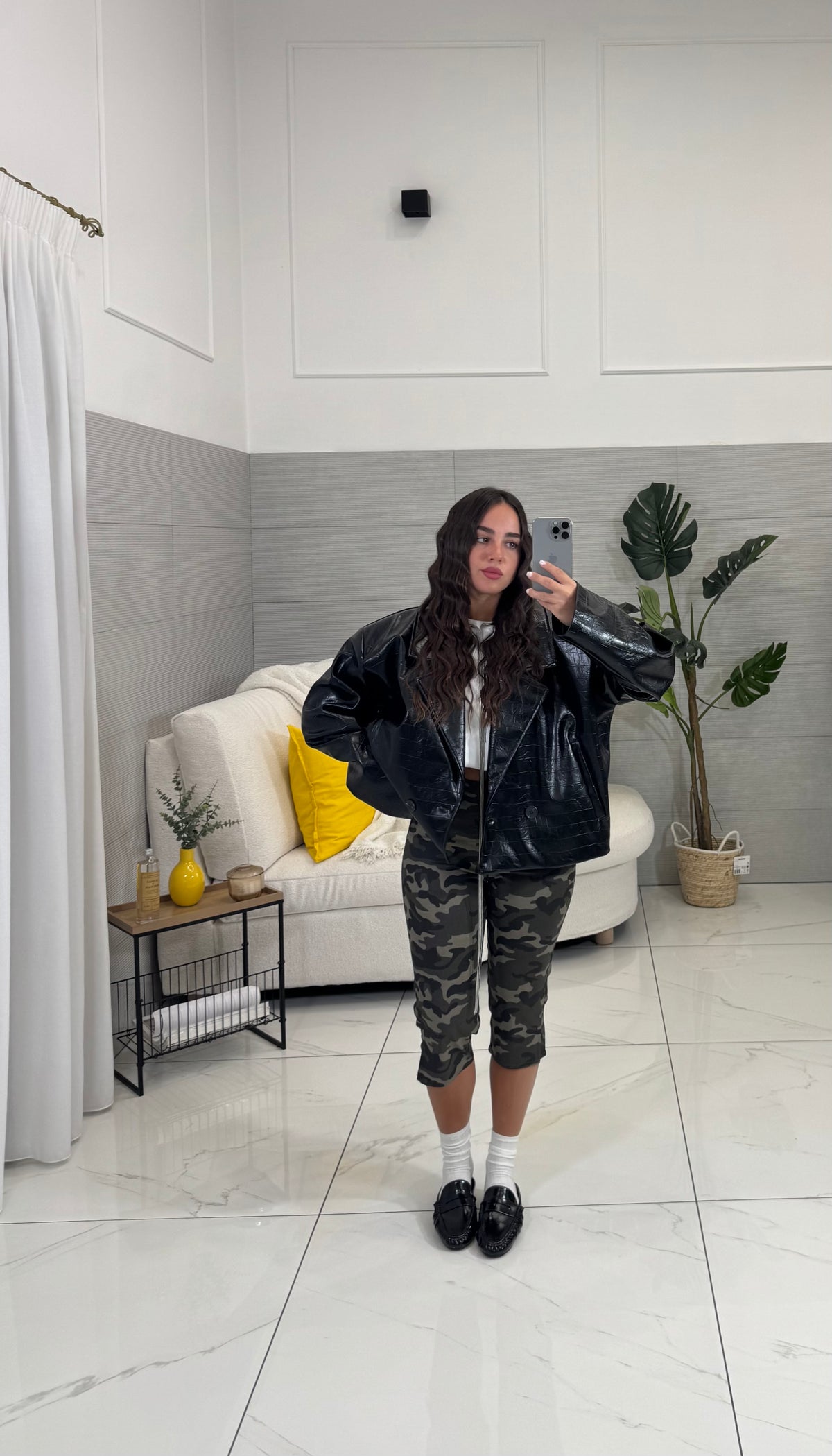 Pantalone Capri Camo