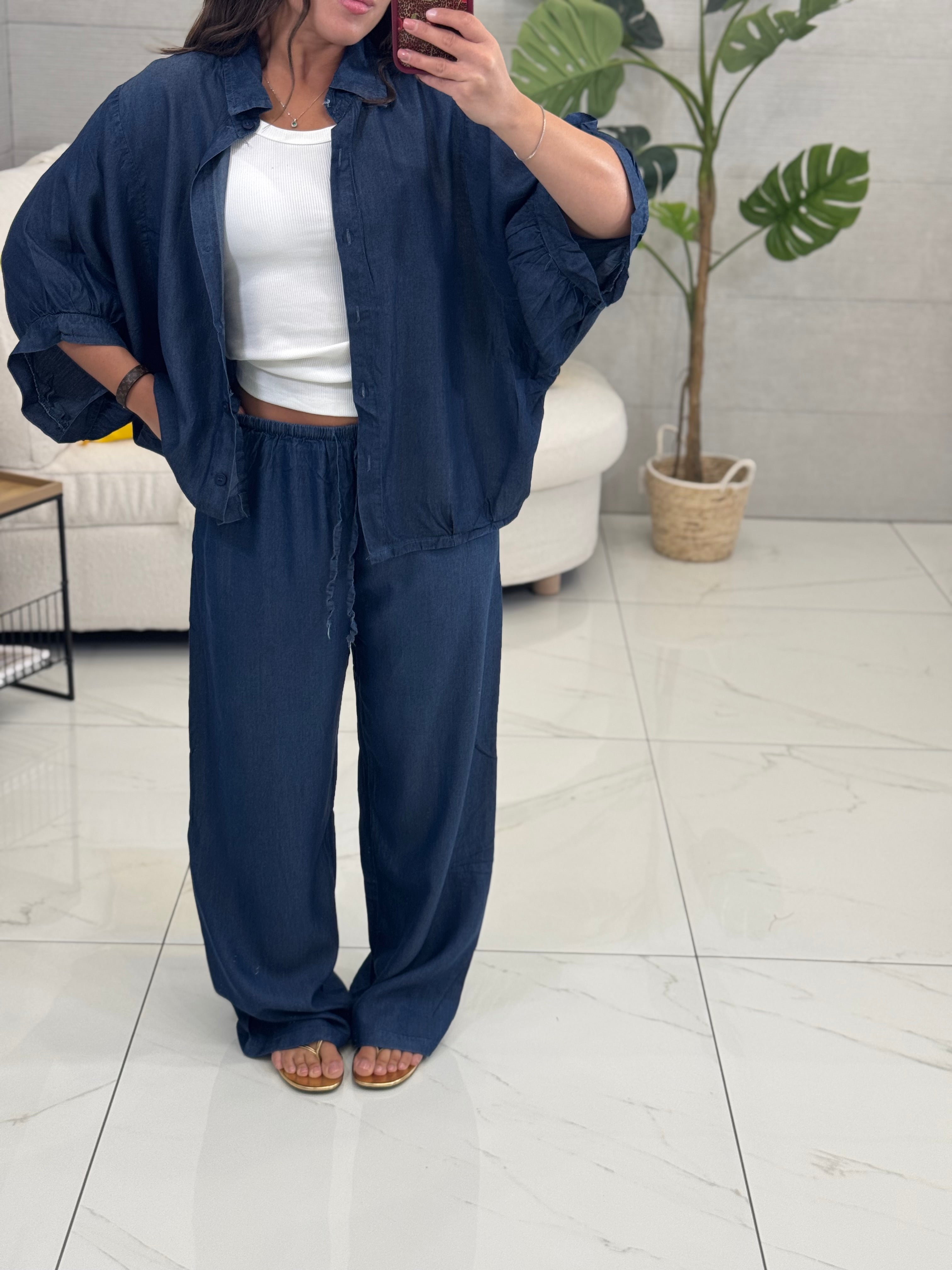 Coordinato Effetto Denim
