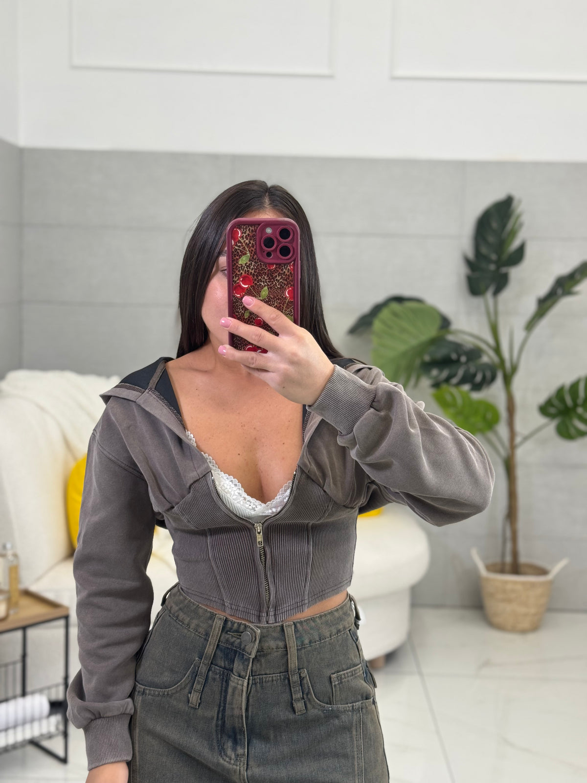 Felpa Bustier