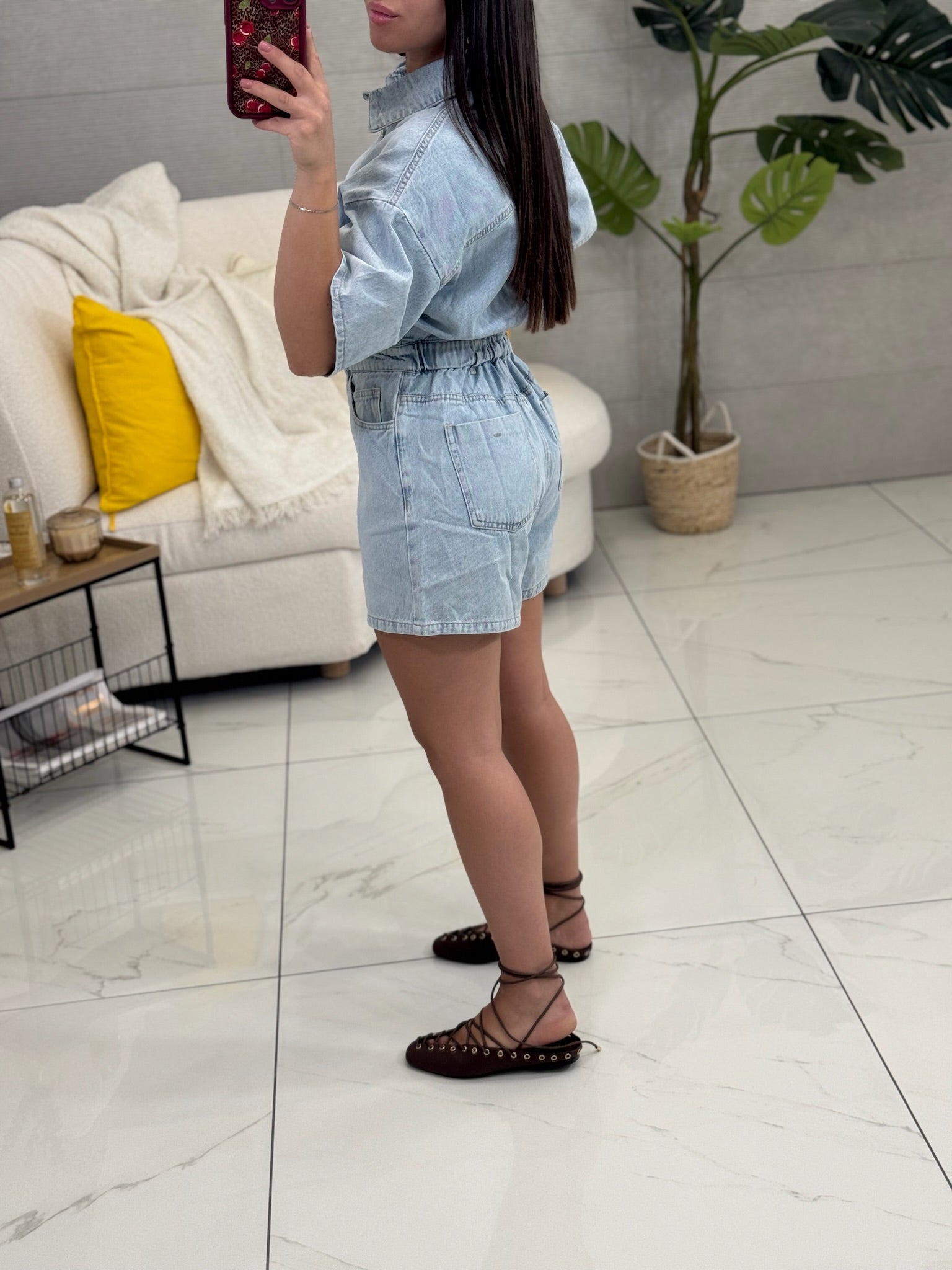 Jumpsuite Alena Denim Chiaro
