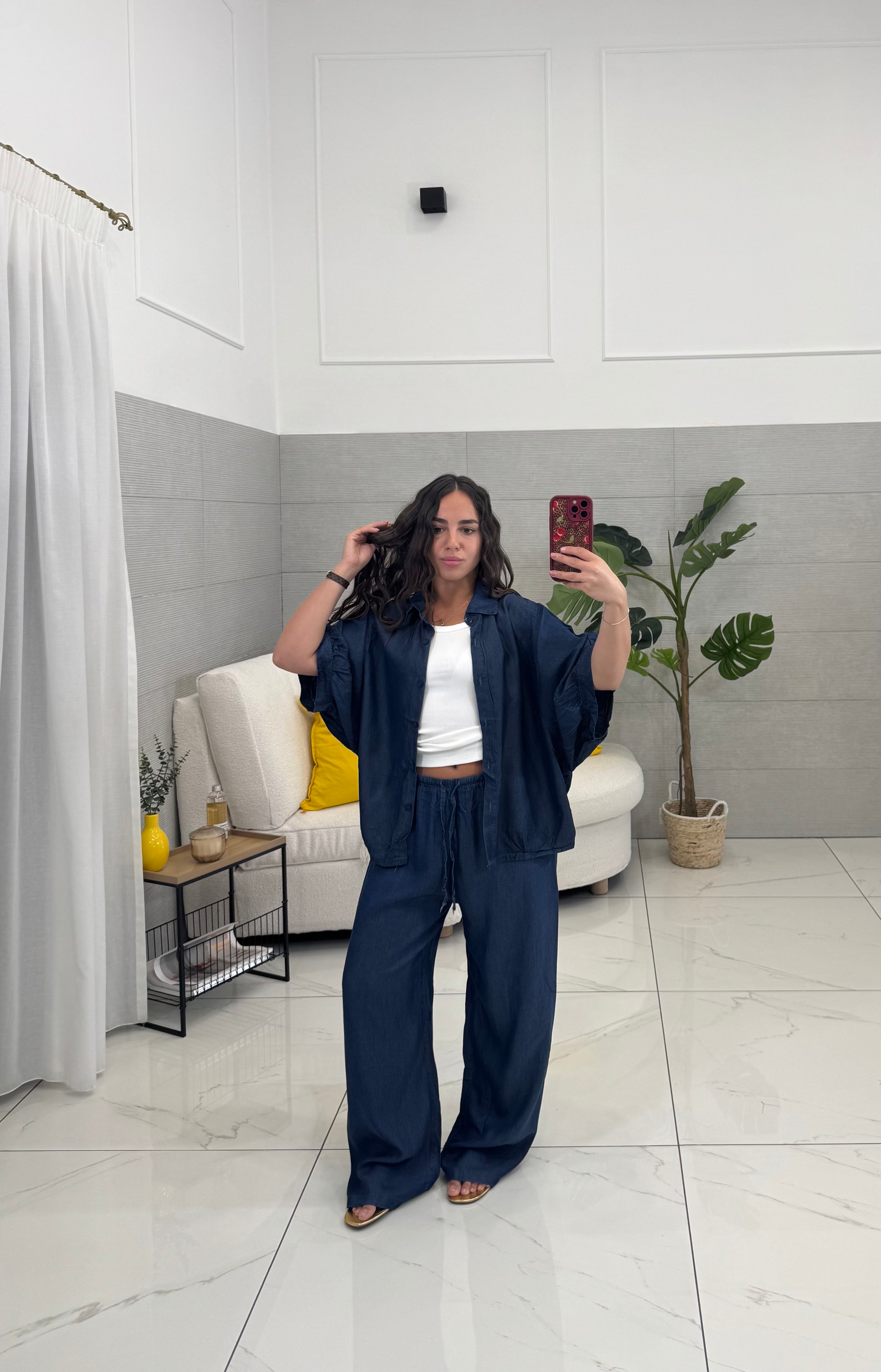 Coordinato Effetto Denim