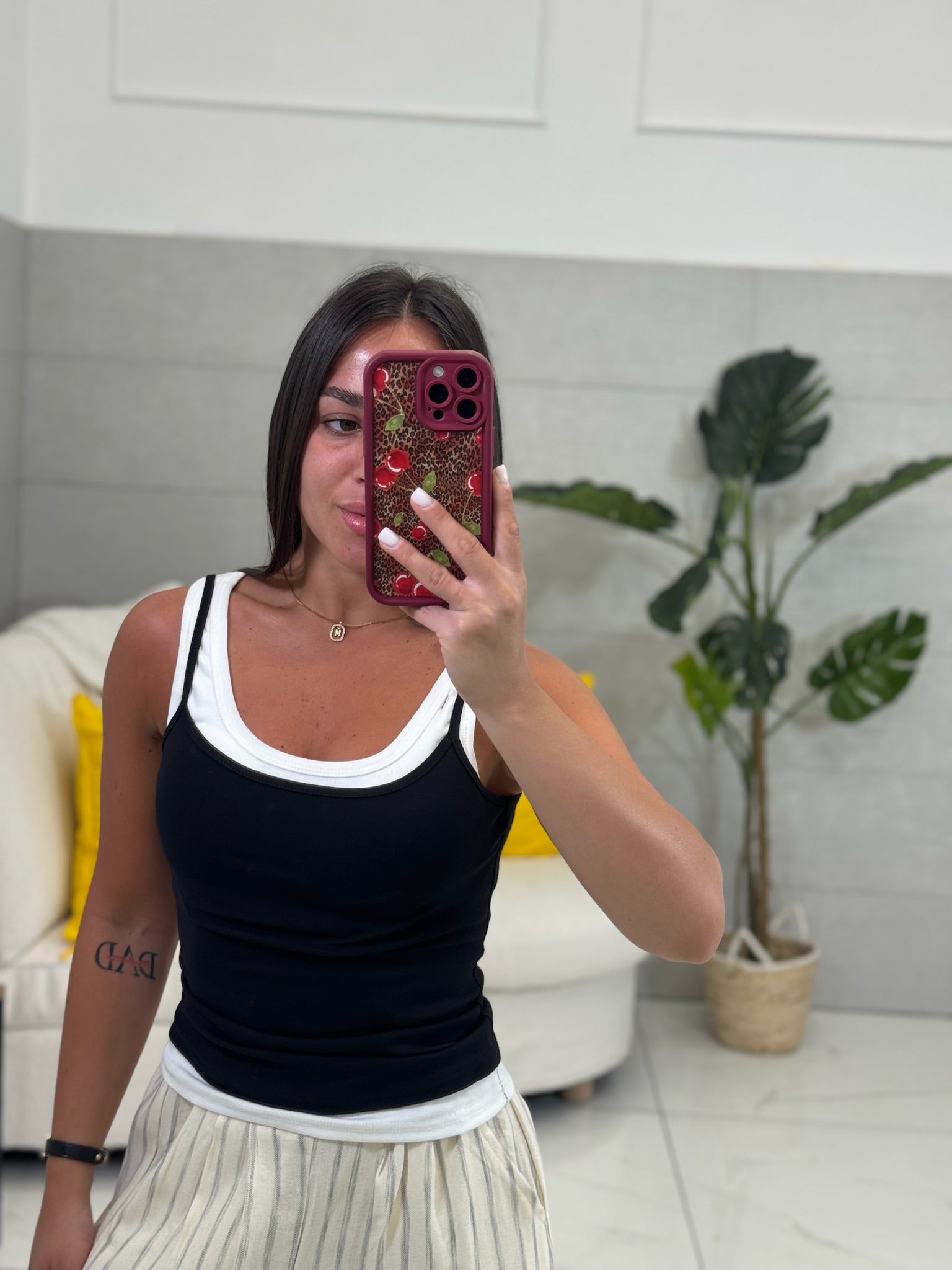 Canotta 2 in 1 Con Coppa