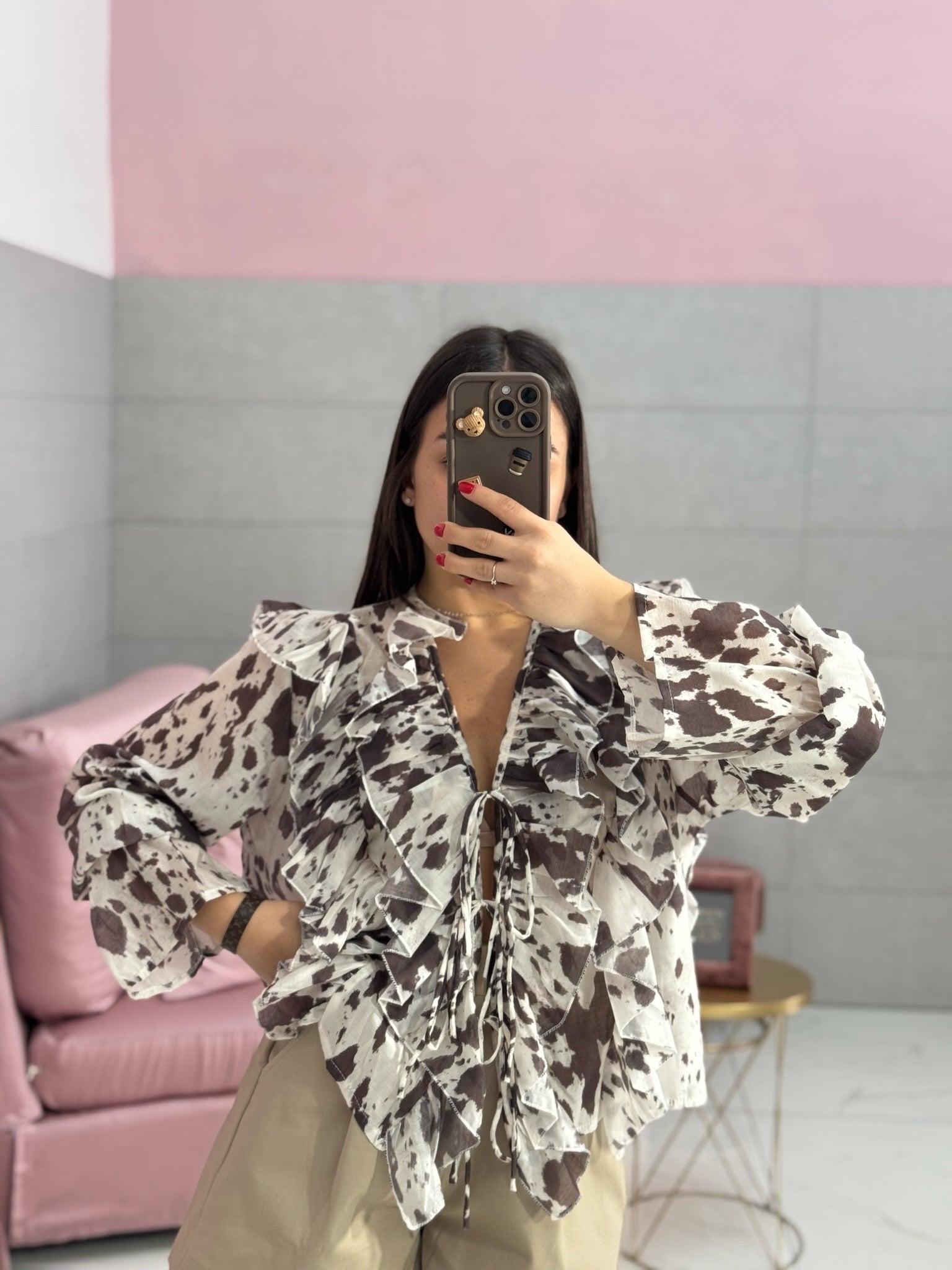 Camicia Cowchella