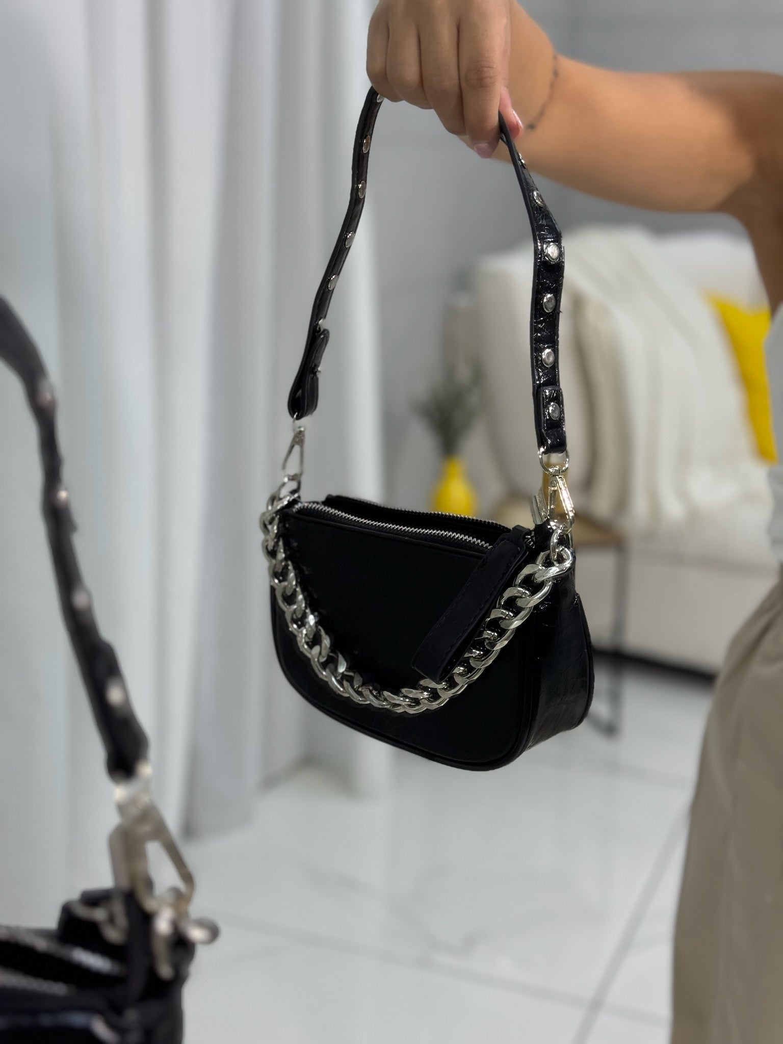 Pochette In ecopelle