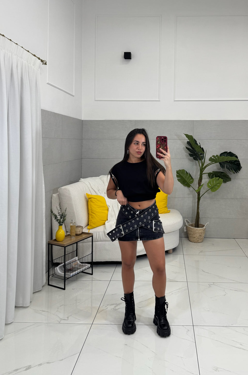 Minigonna Pacha Black