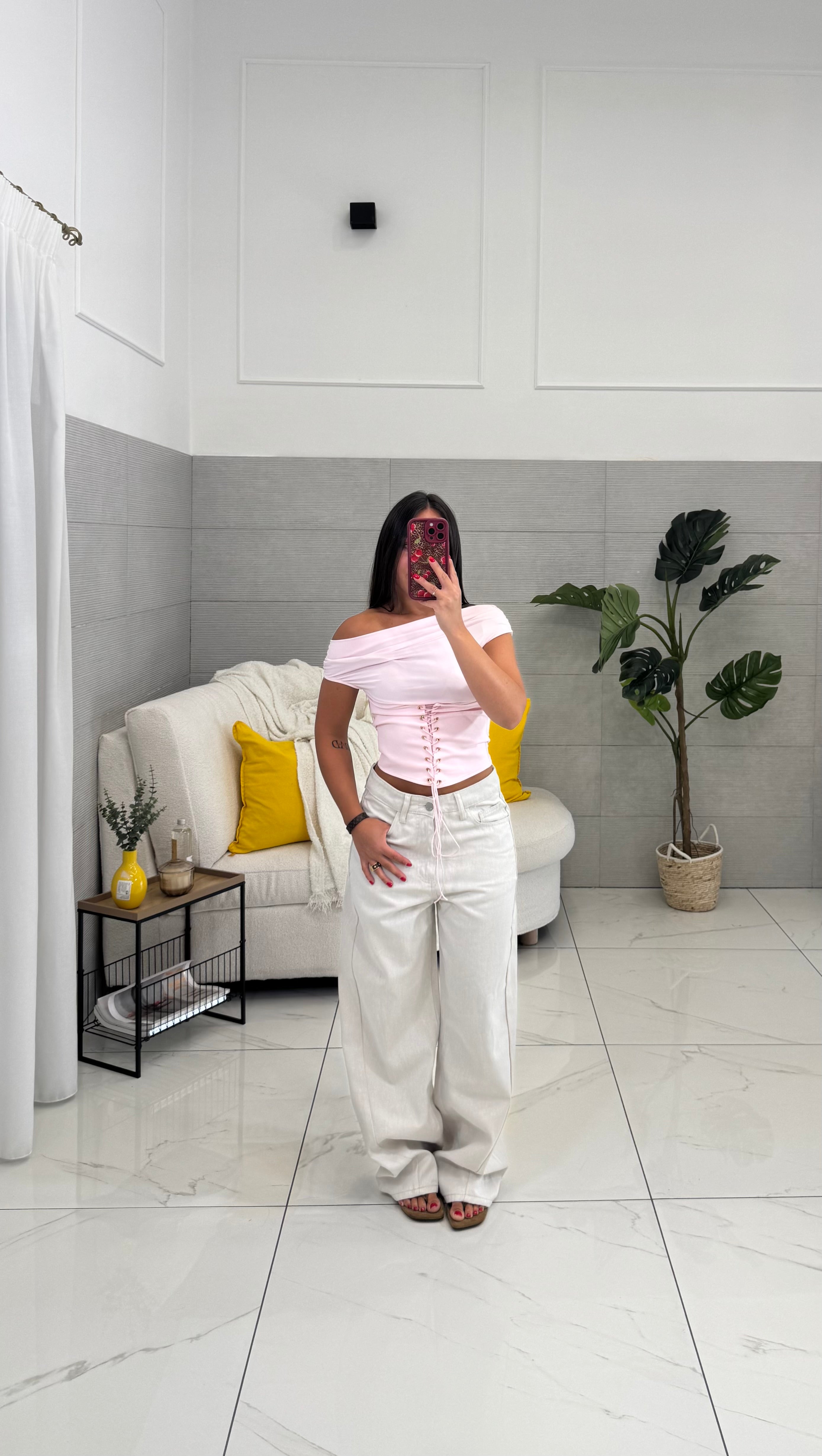 Jeans Balloon Grey