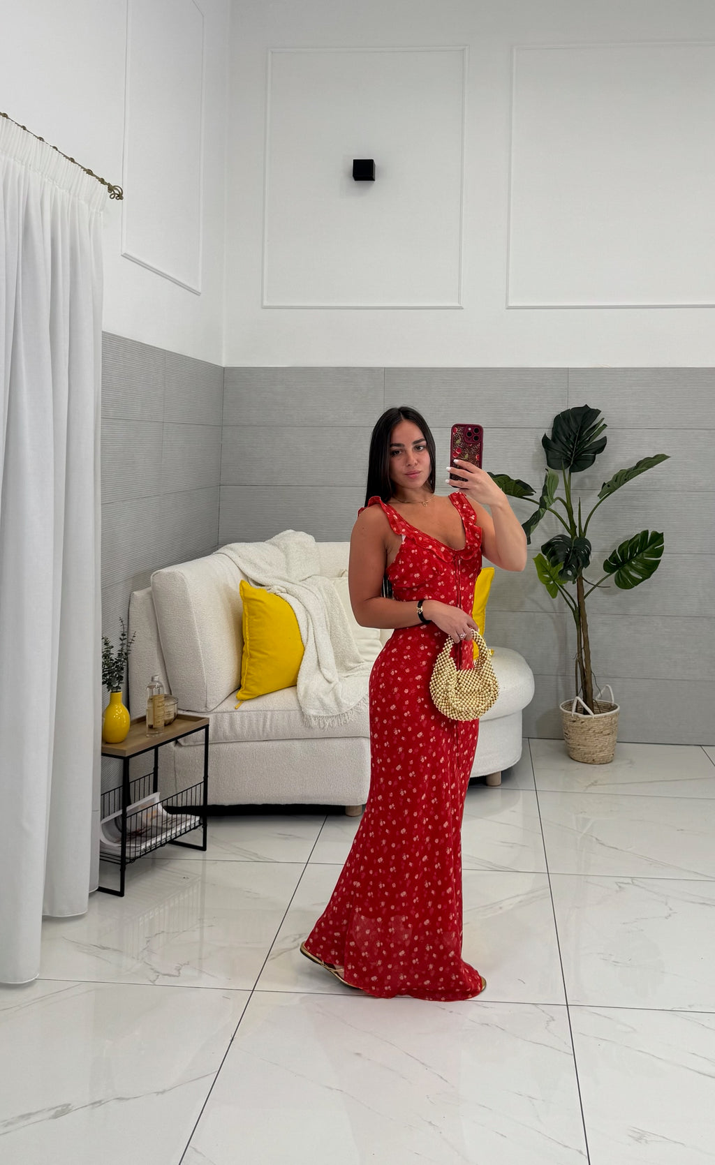 Dress Florinda Red