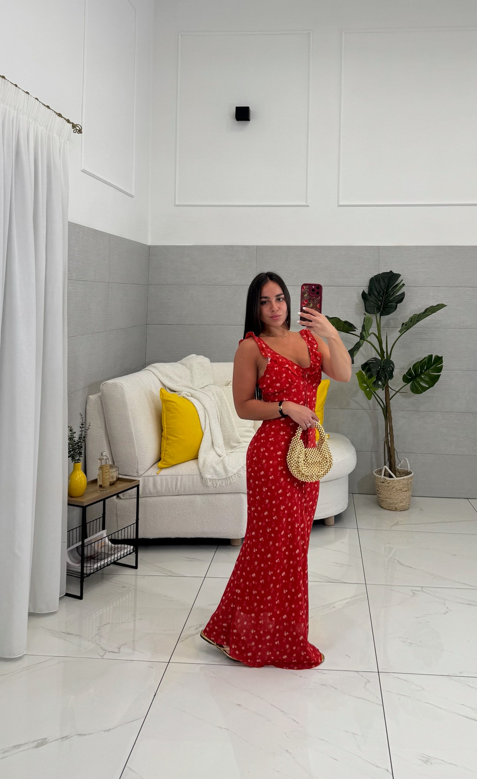 Dress Florinda Red