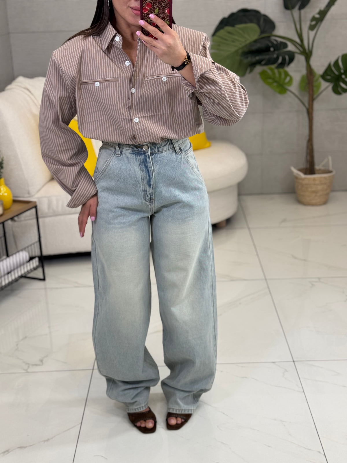 Jeans Baggy Sabbiato