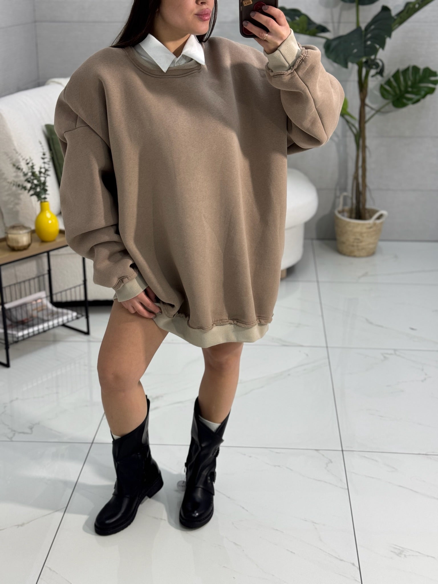 Dress Felpa MaxiSpallina