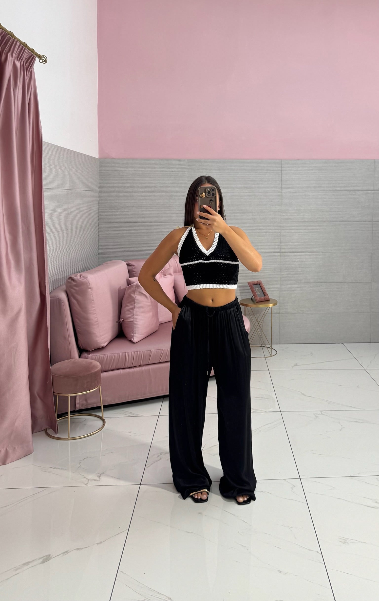 Pantalone Satin