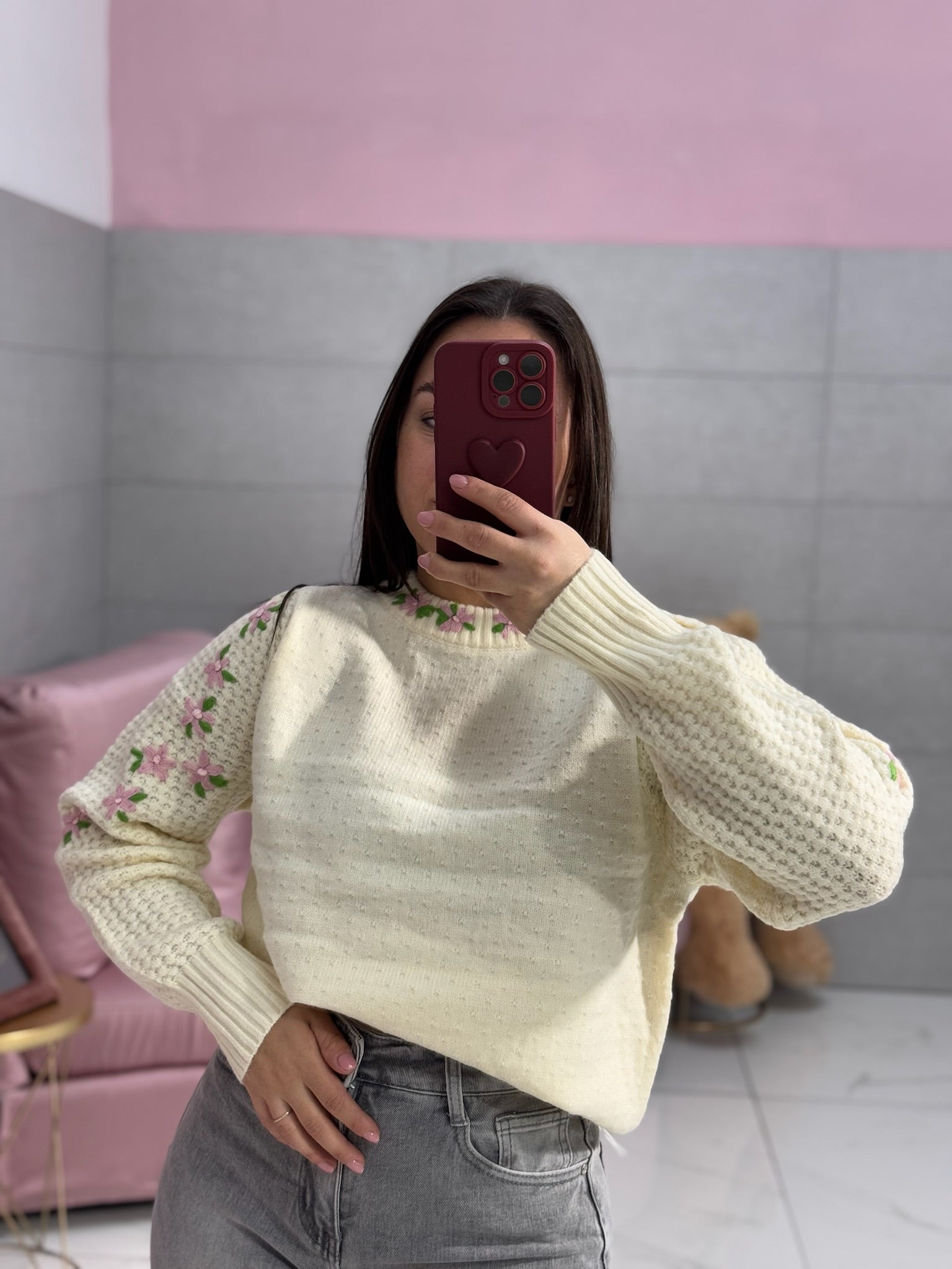 Pull flower
