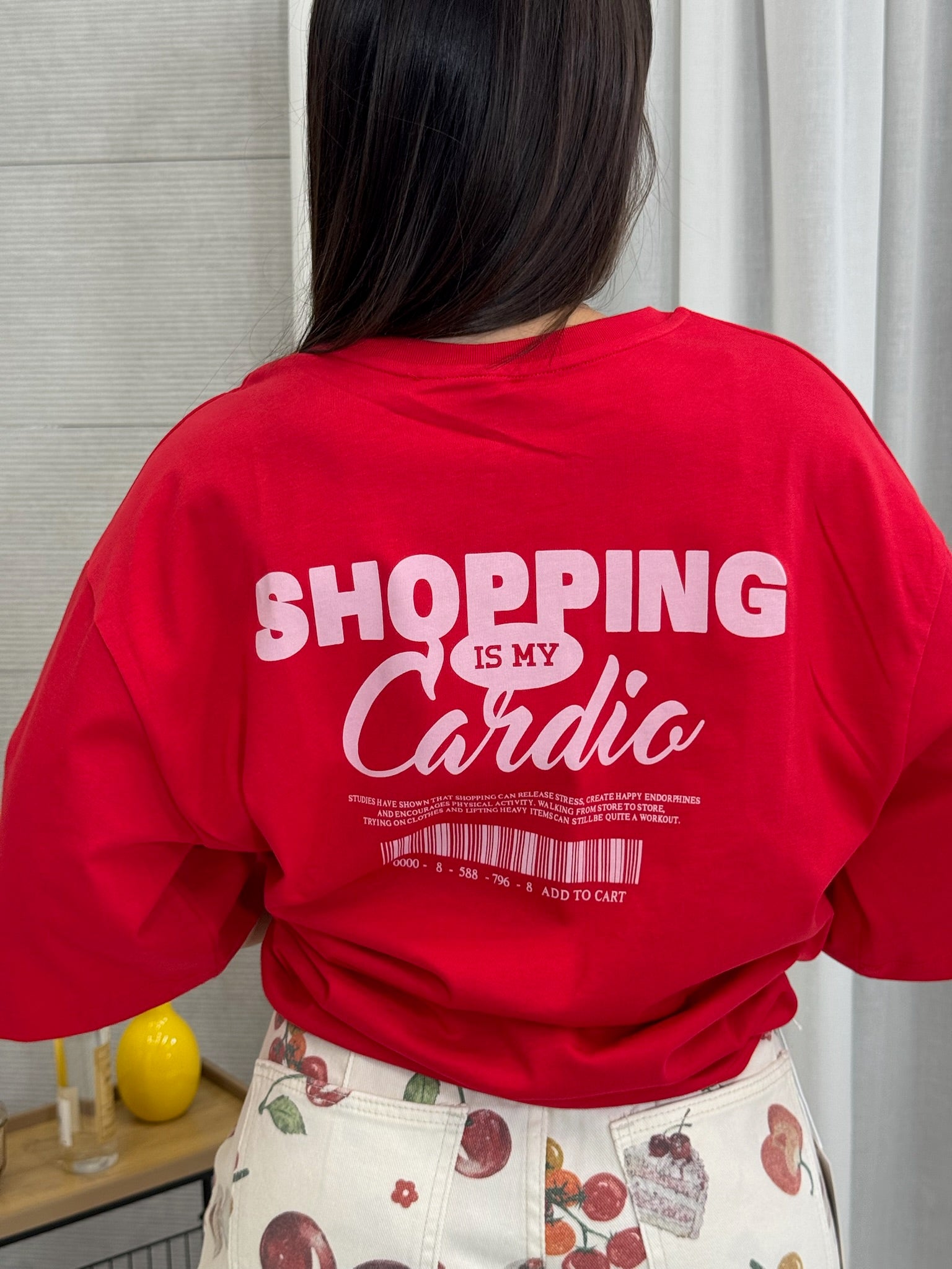 T-shirt Lumina Red