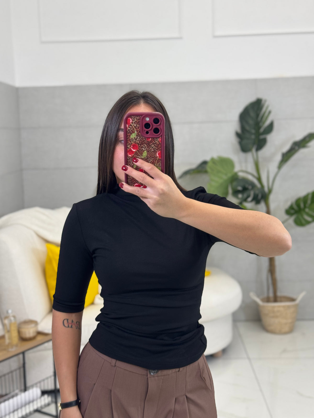 T-shirt Tre quarti