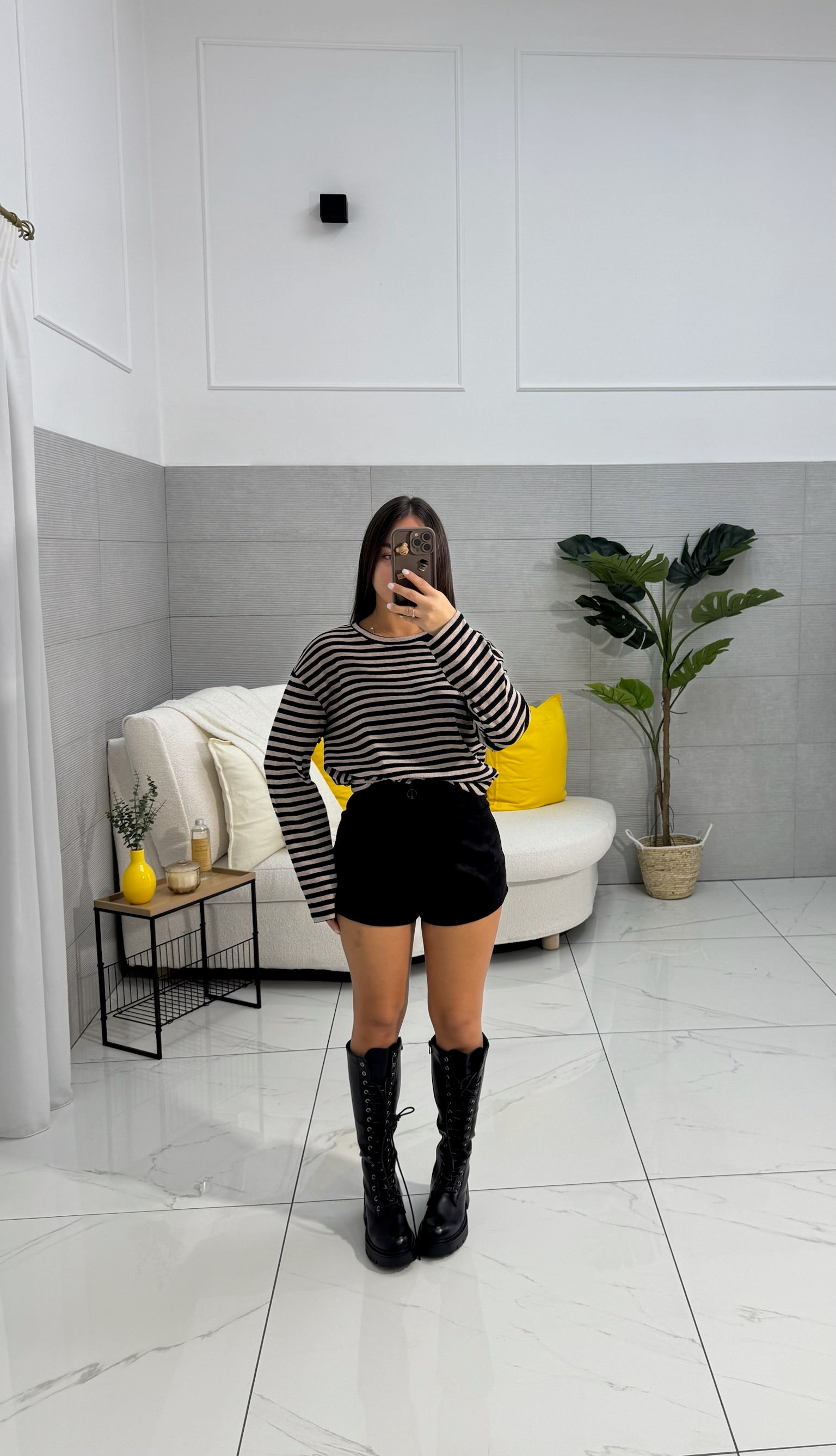 Shorts Suede