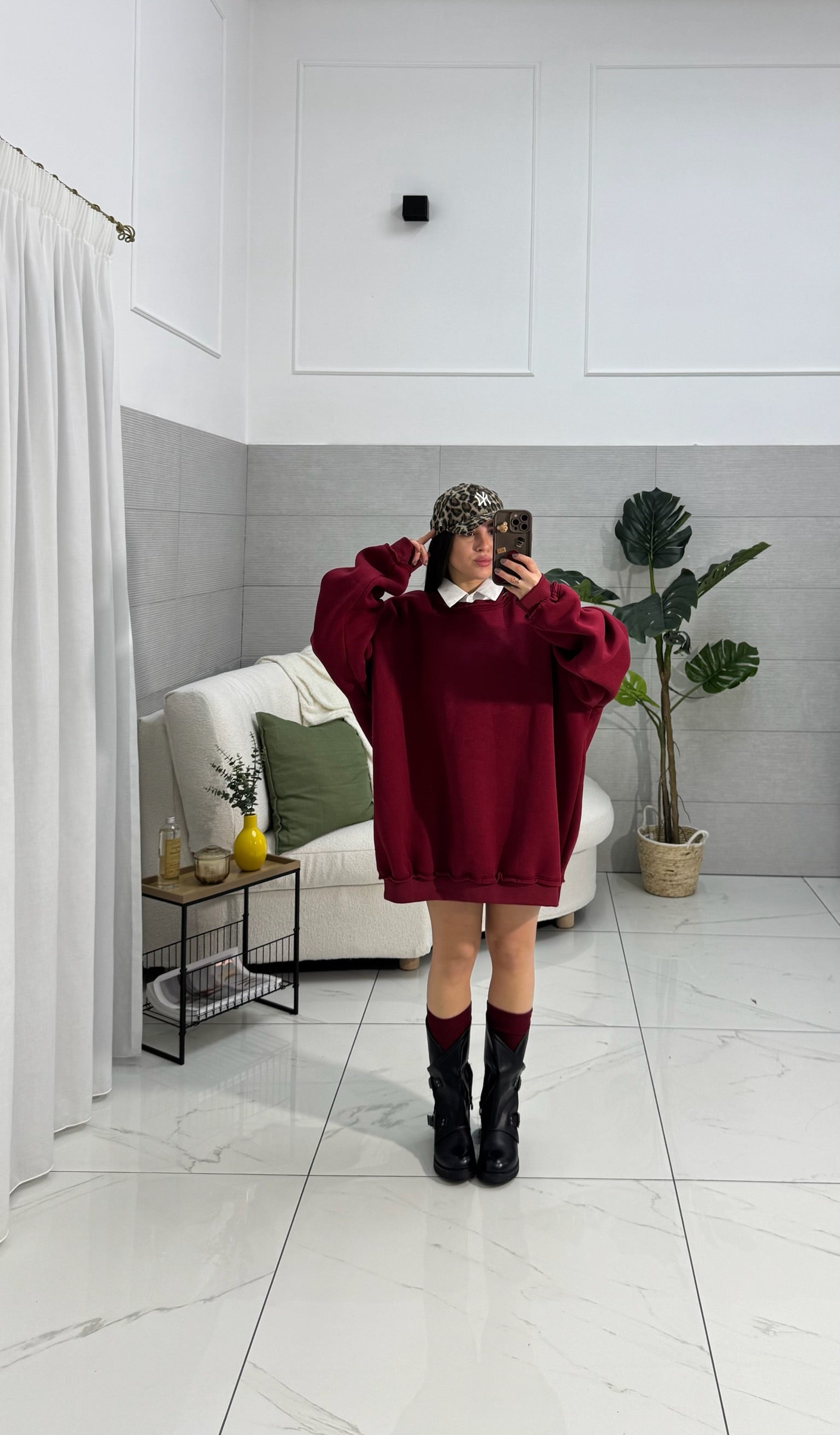 Dress Felpa MaxiSpallina