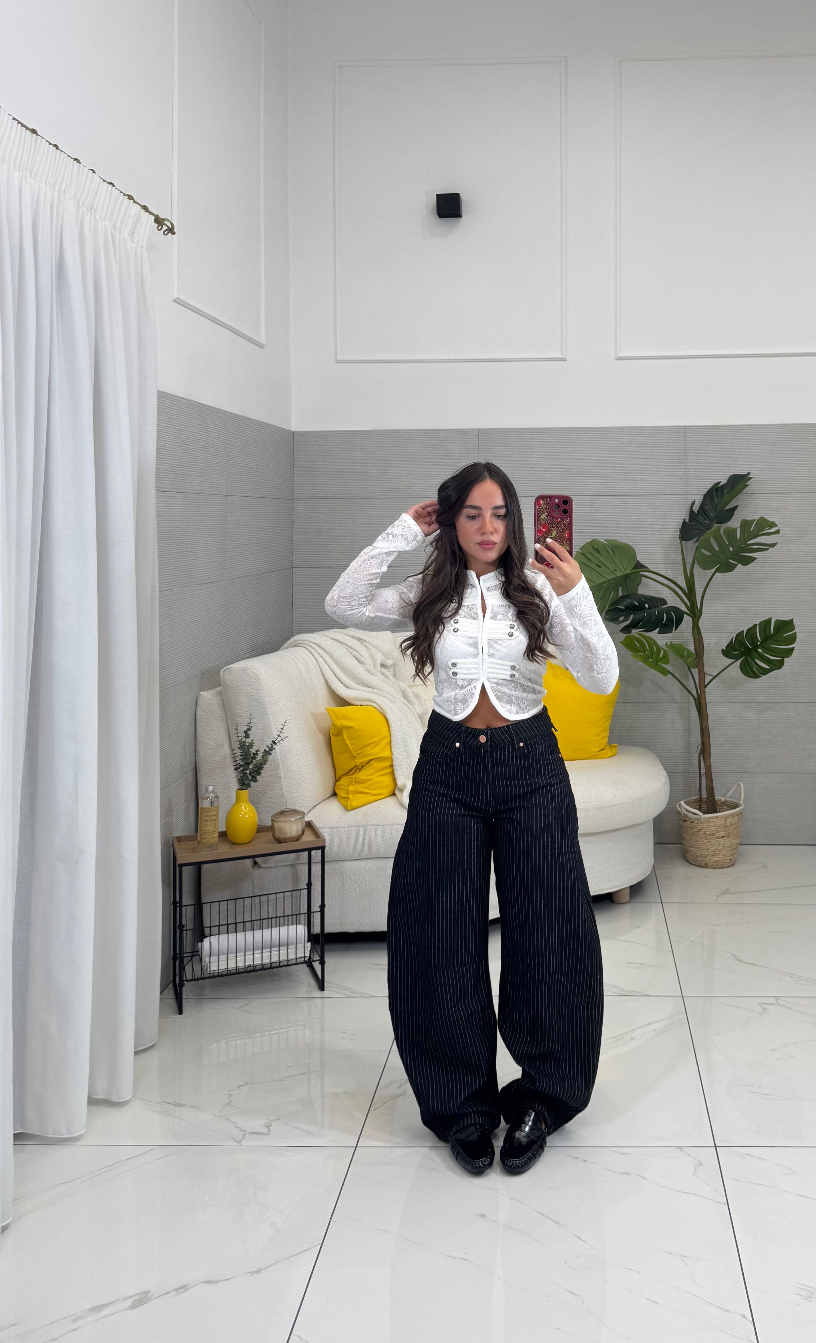 Jeans Gessato