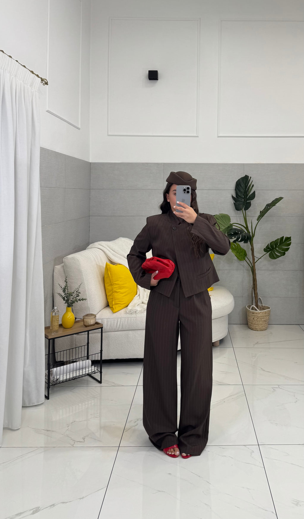 Tailleur Circus Marrone
