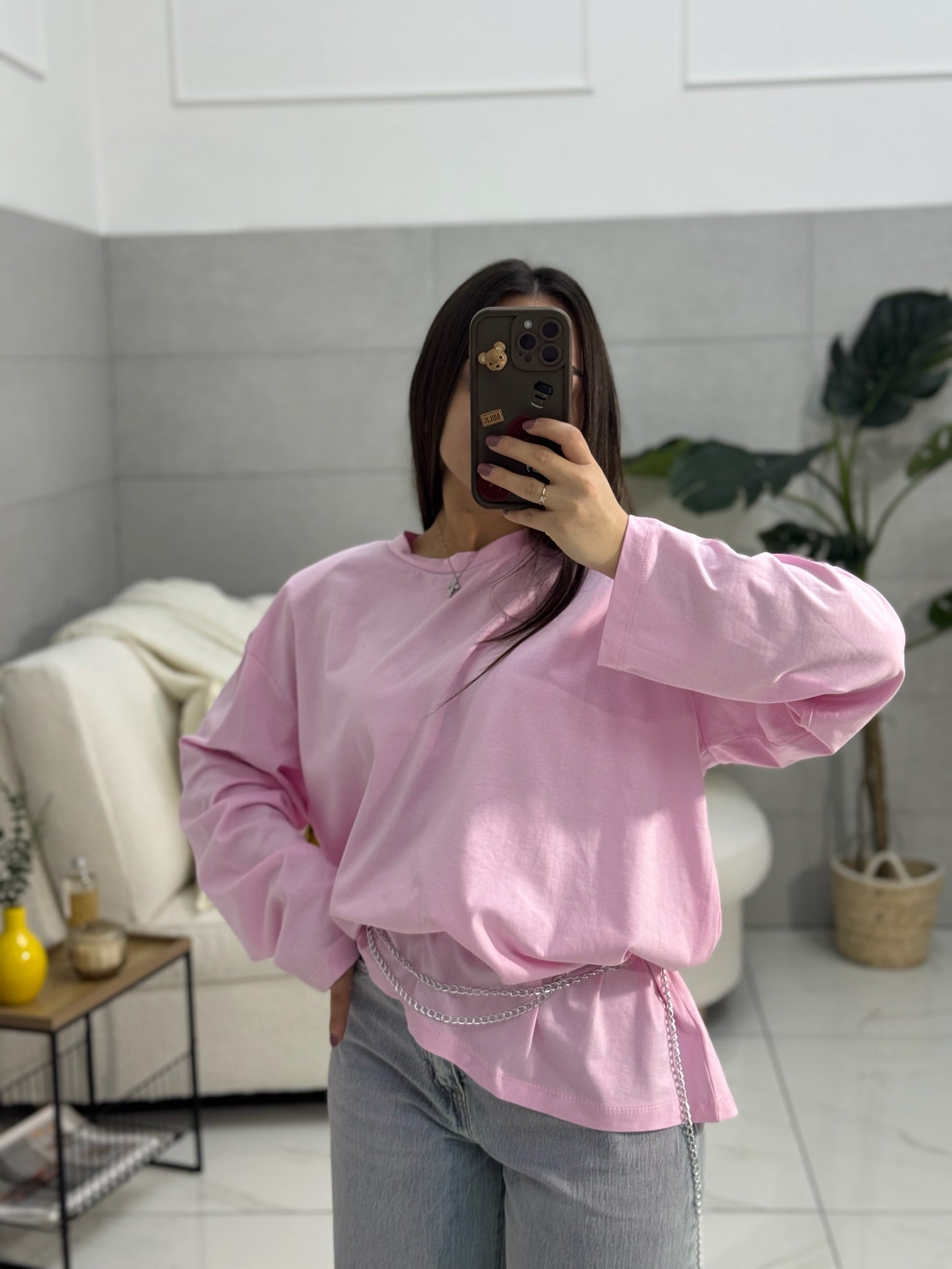 Maxi Maglia con Spalline