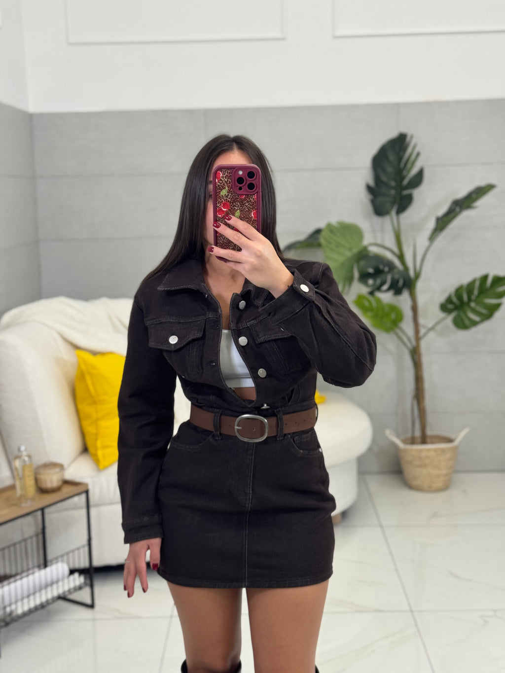 Mini Dress Brunette