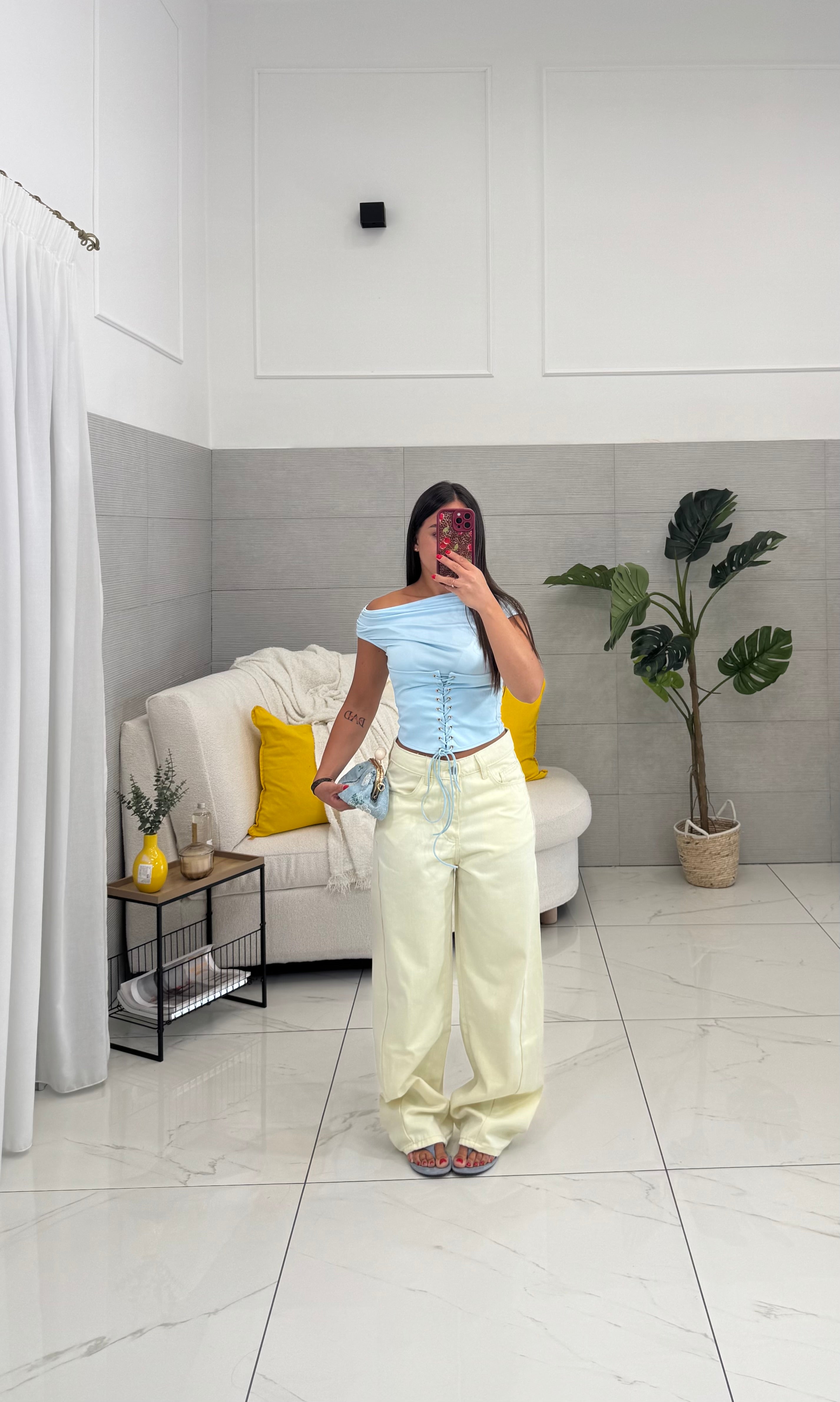 Jeans Balloon Yellow
