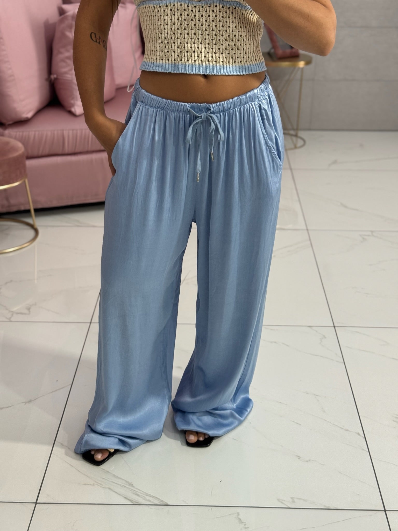 Pantalone Satin