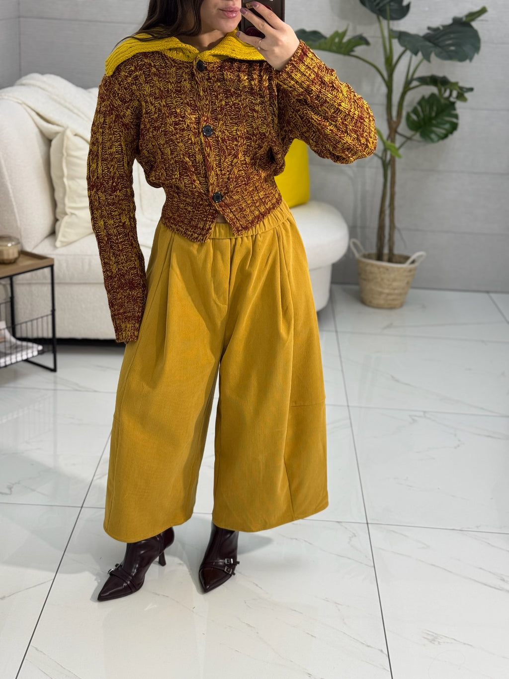 Pantalone Vibes Senape