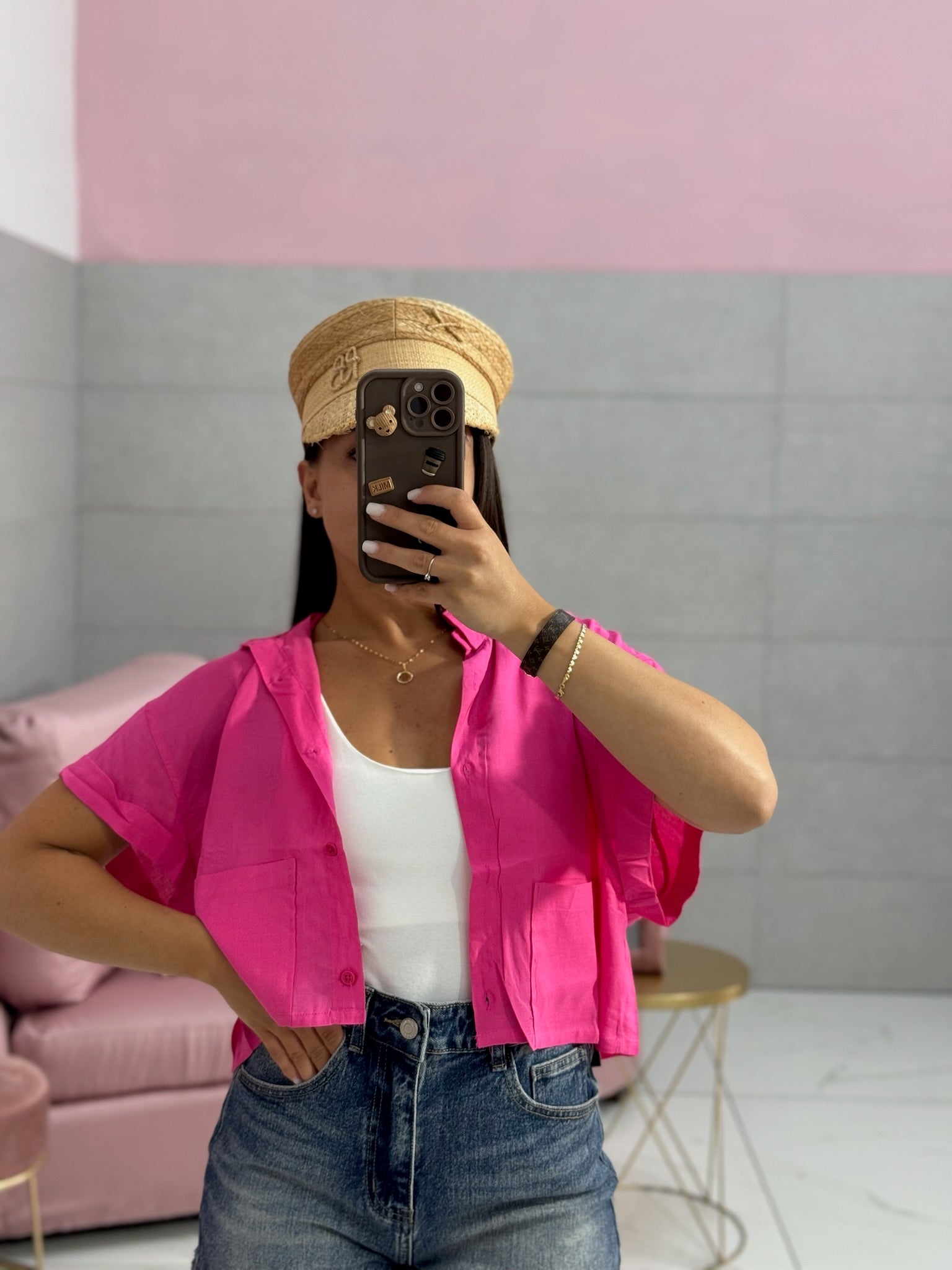 Camicia Crop Similino