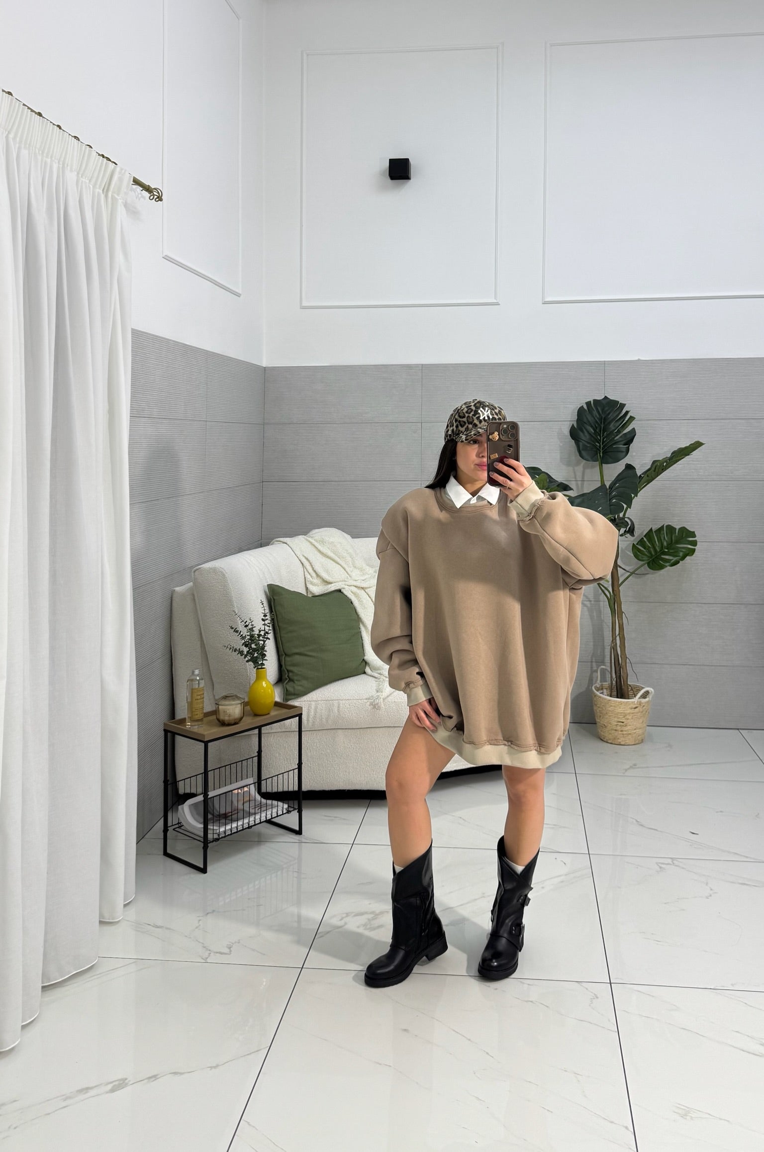 Dress Felpa MaxiSpallina