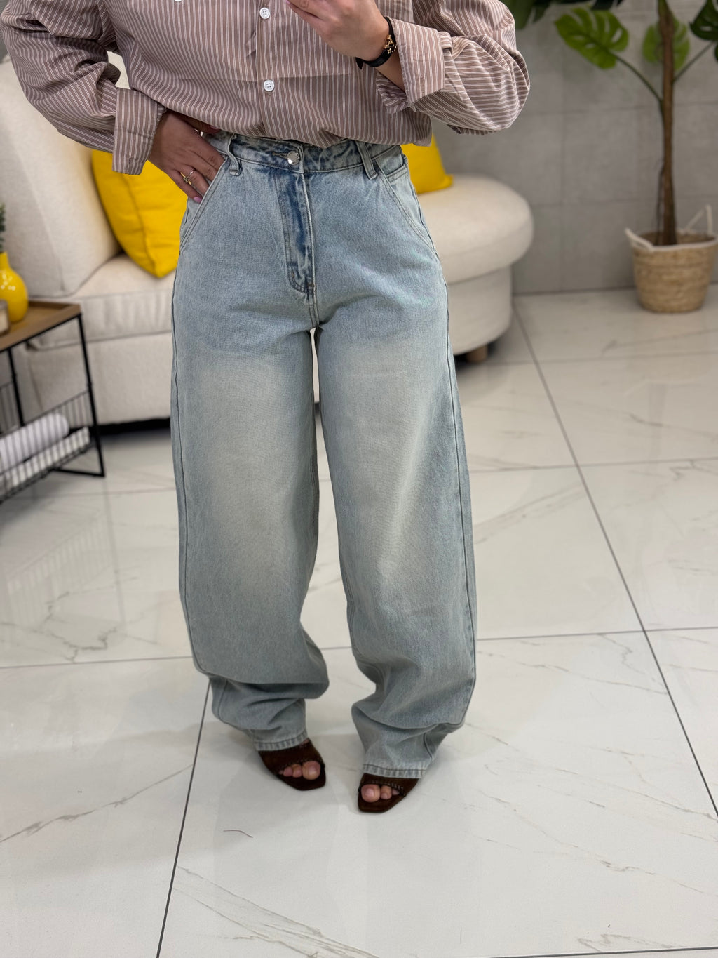 Jeans Baggy Sabbiato