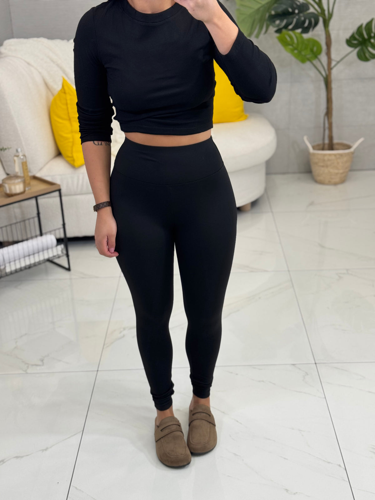Leggings Contenitivo Felpato