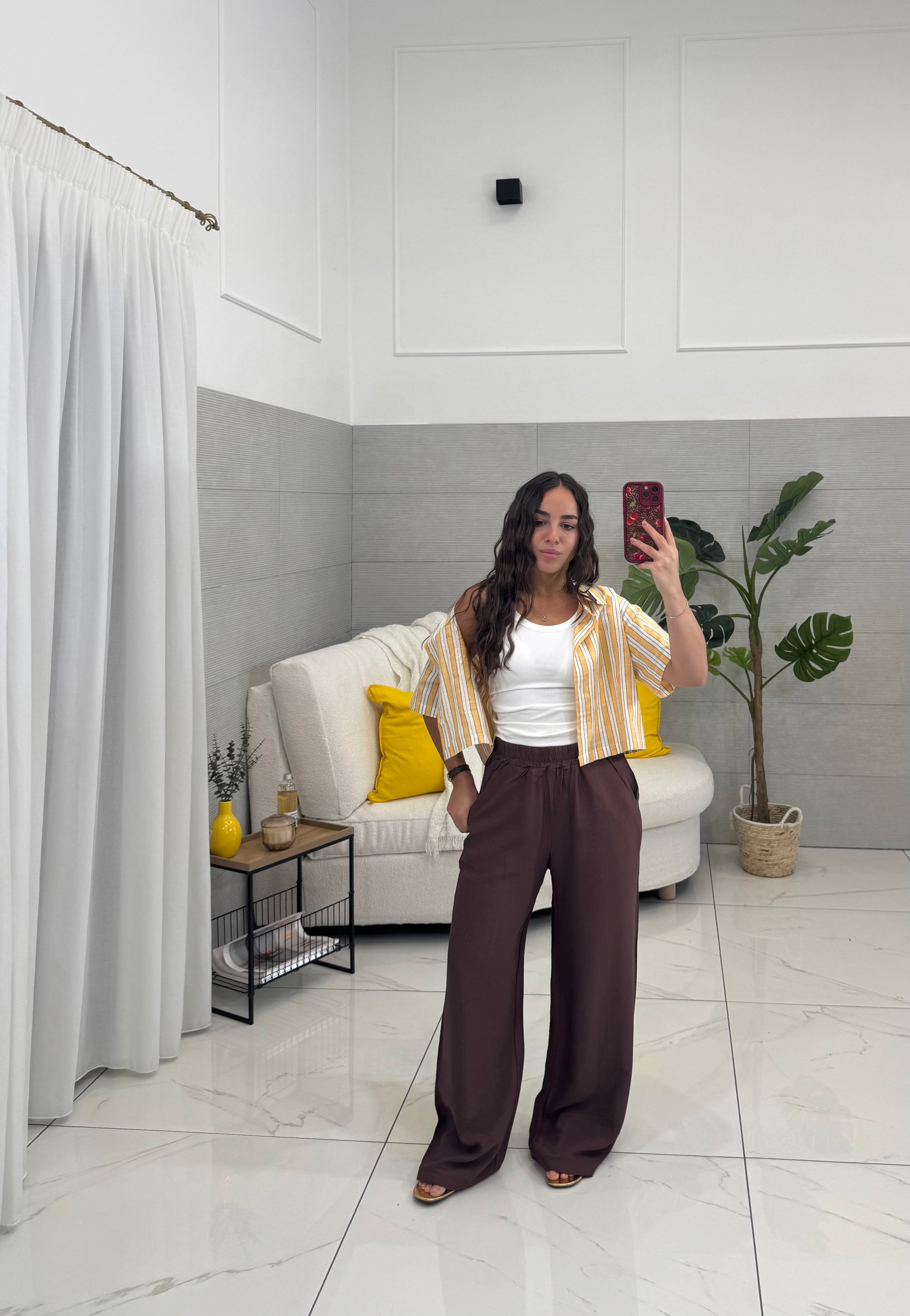 Pantalone Gamba Larga