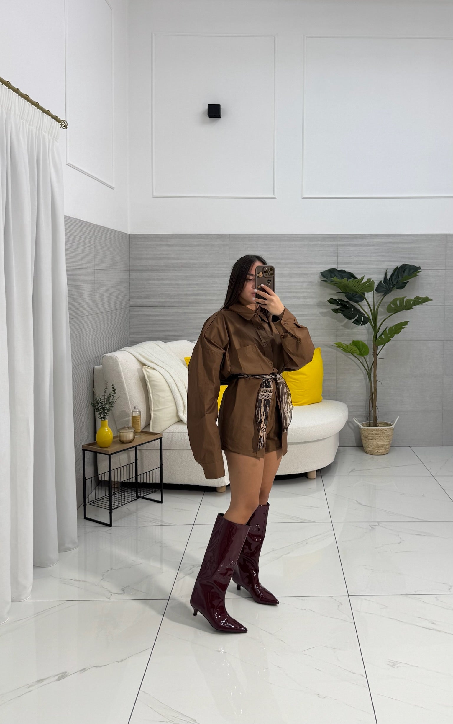 Shorts Suede