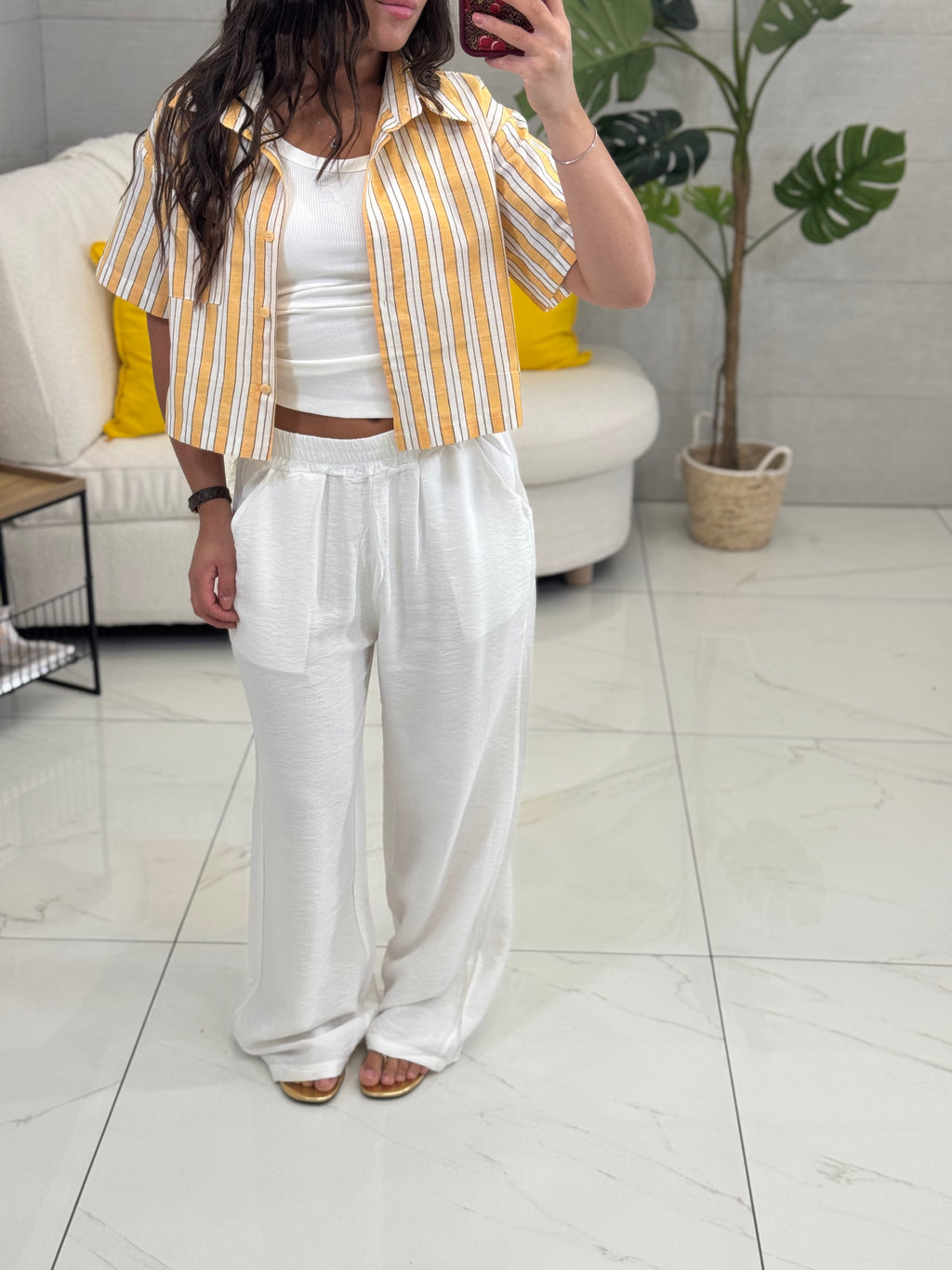 Pantalone Gamba Larga