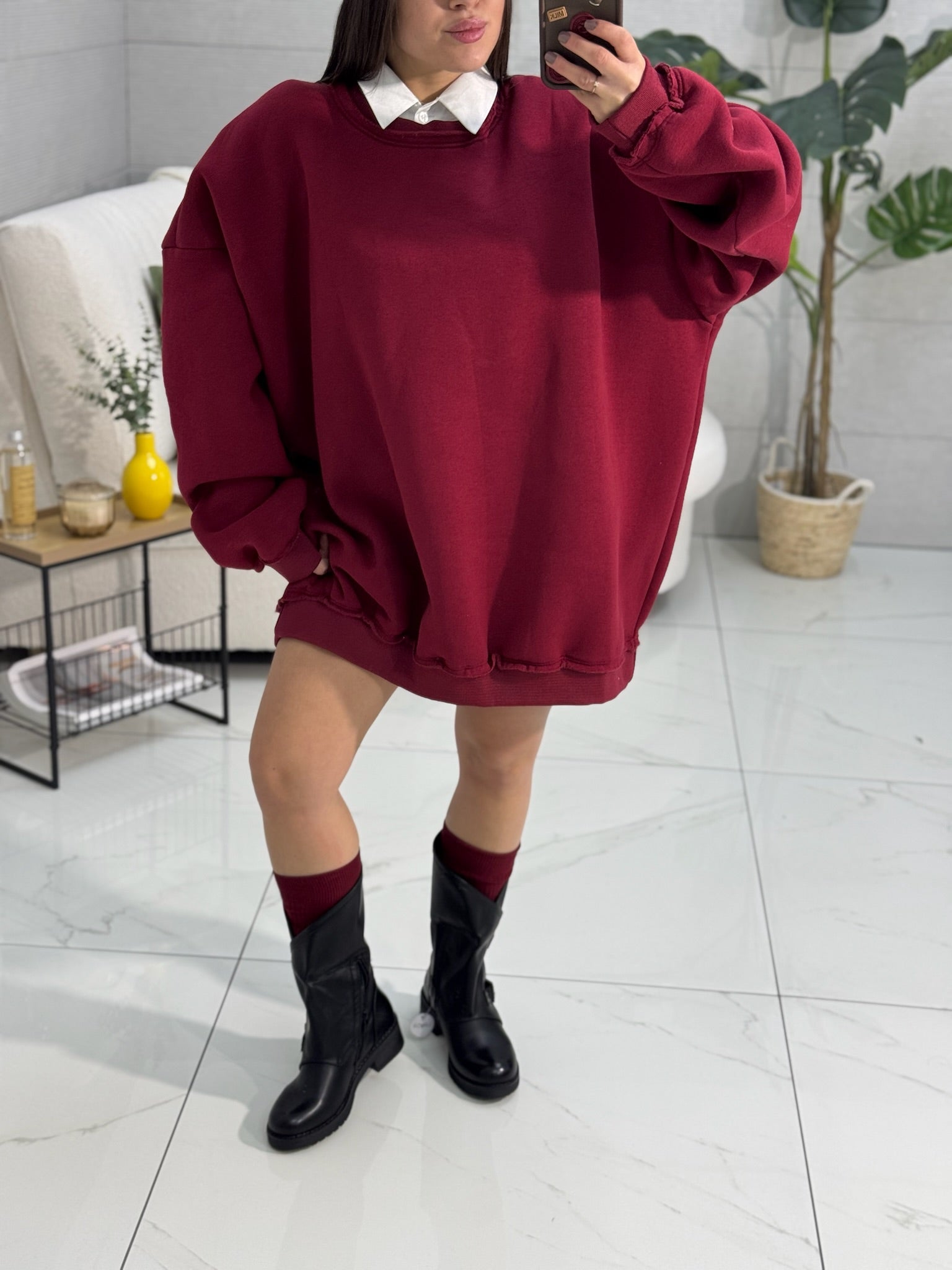 Dress Felpa MaxiSpallina