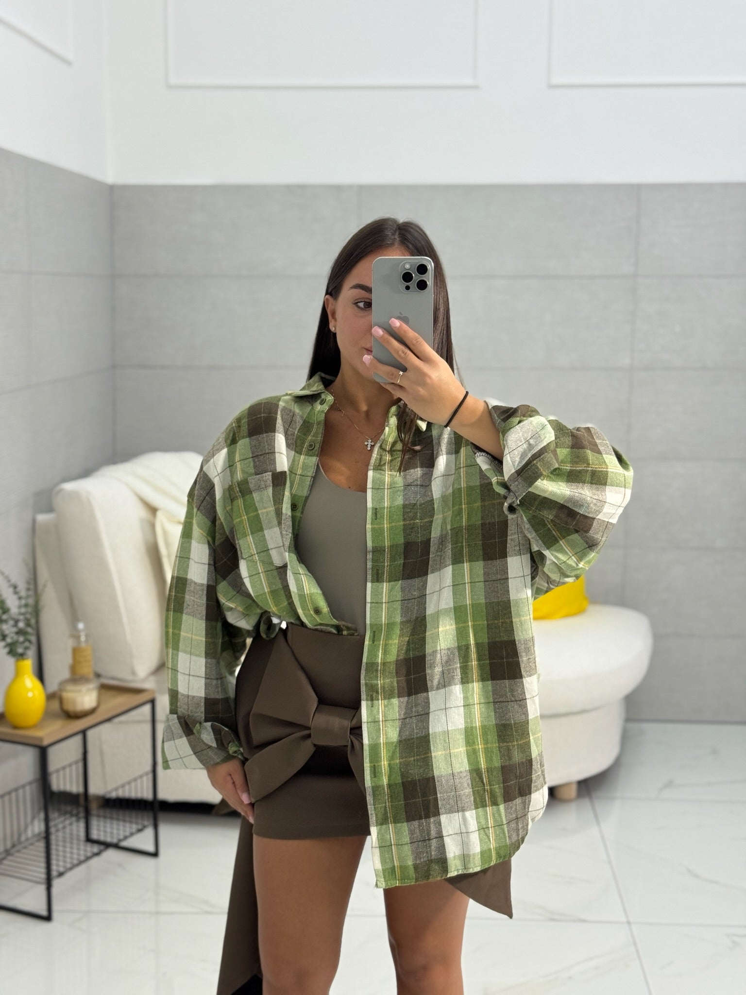 Camicia London Green