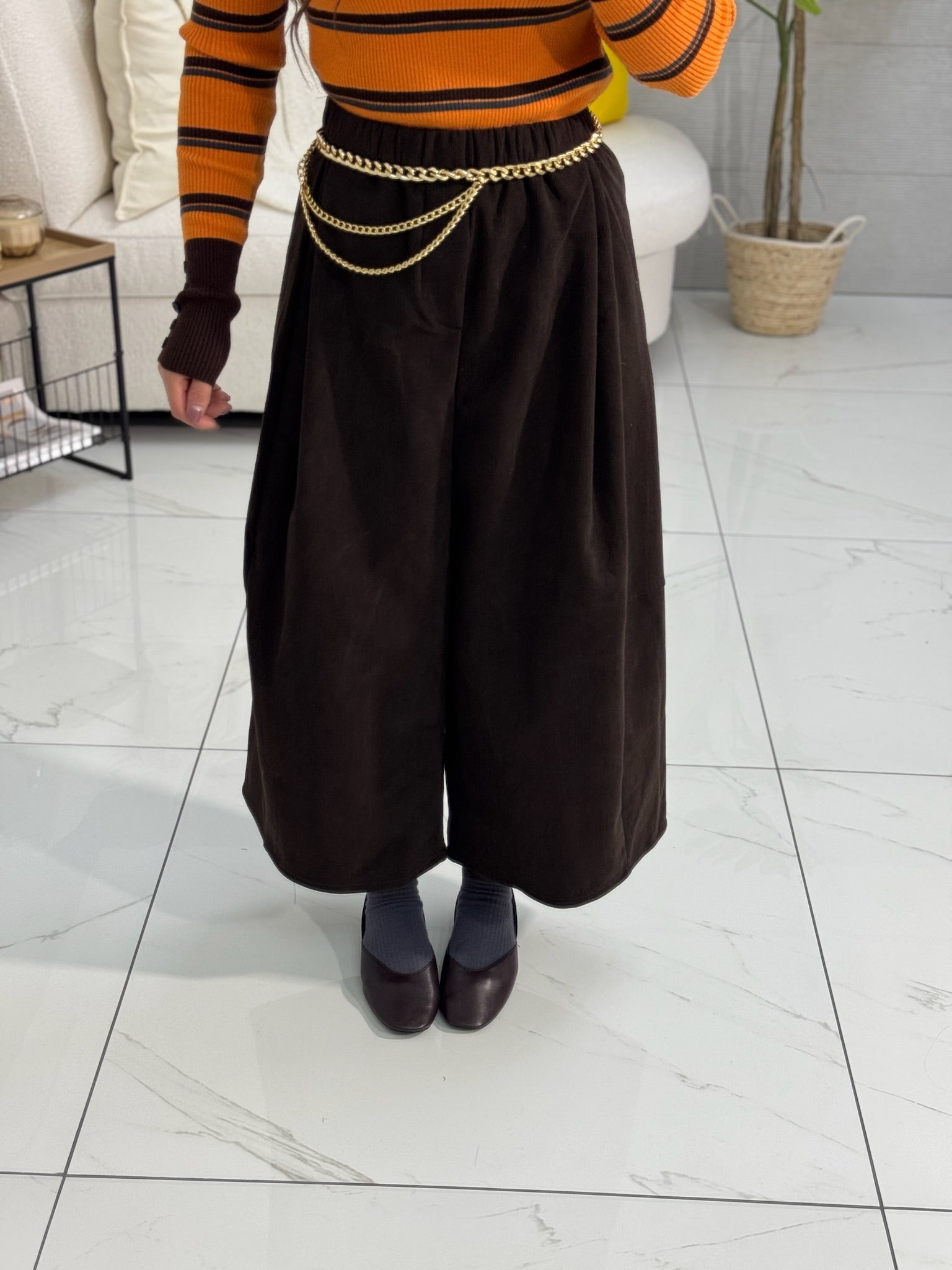 Pantalone Vibes Marrone