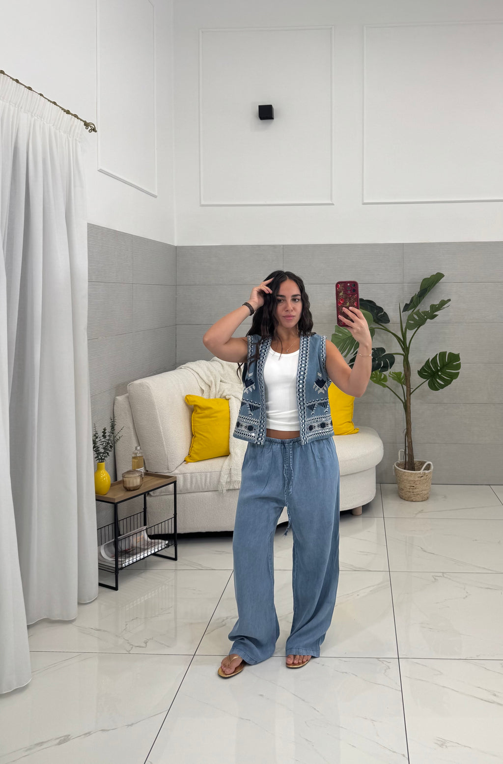 Pantalone Simil-Denim