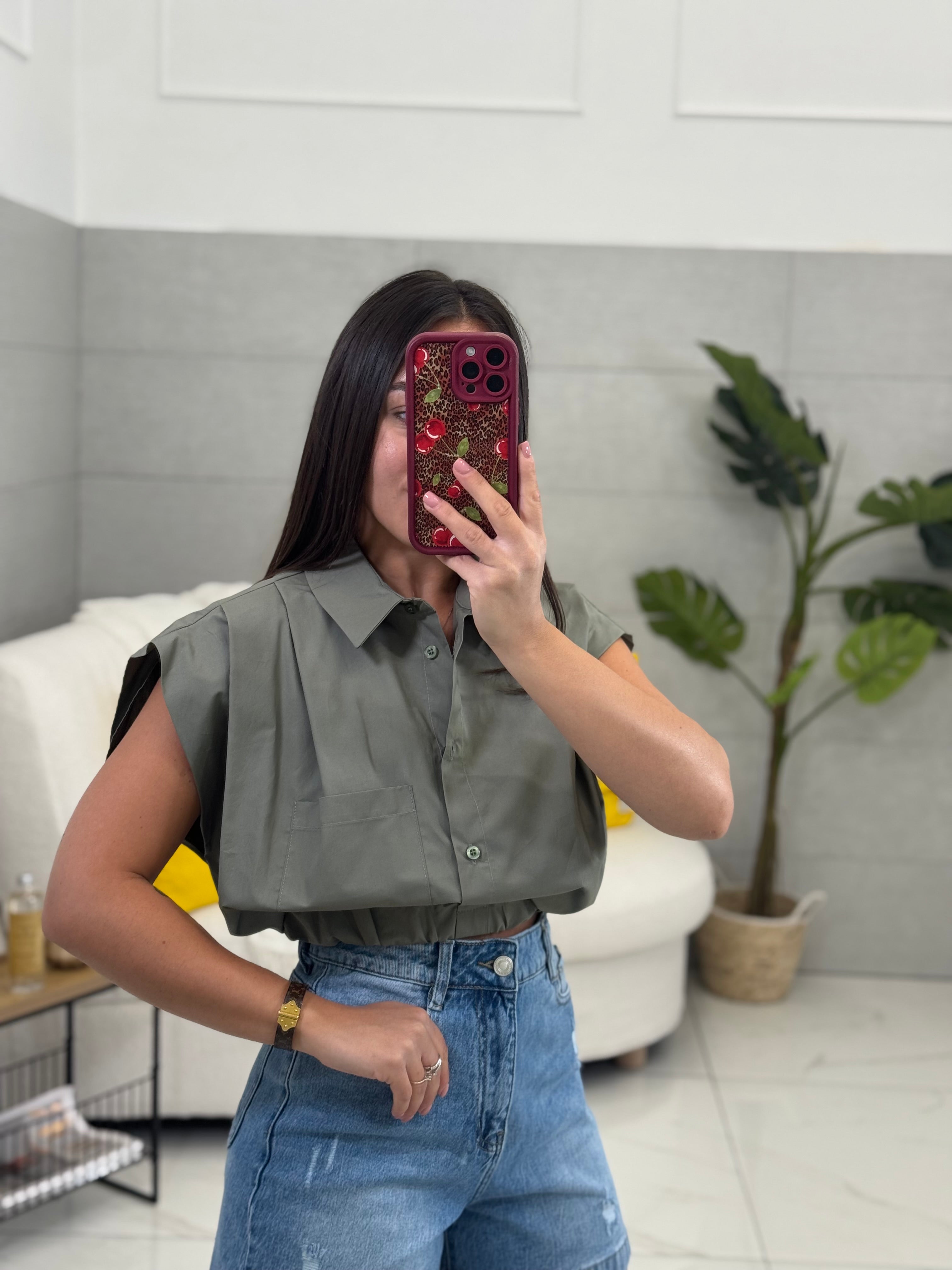Camicia Crop