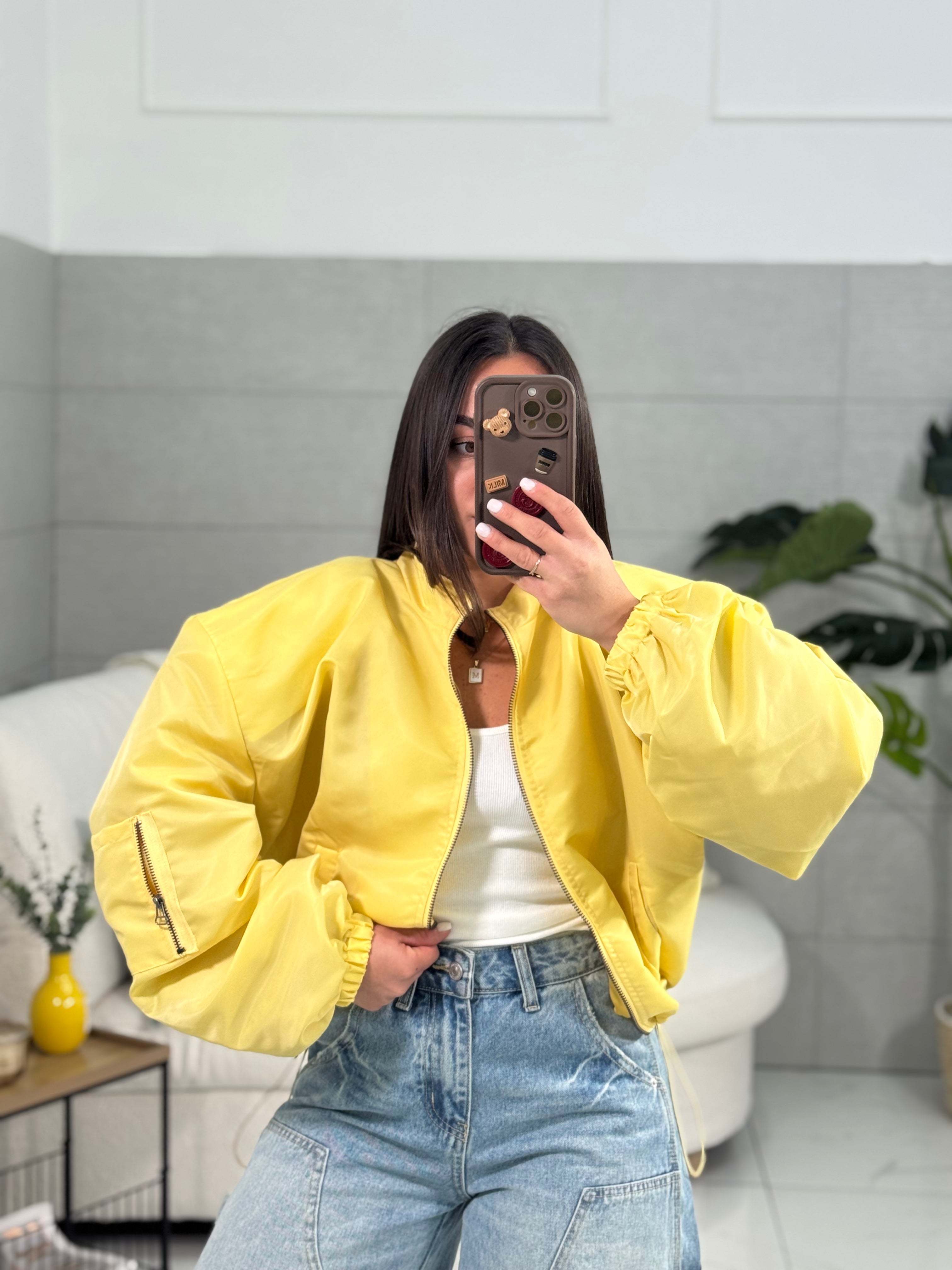 Bomber maxi spallina