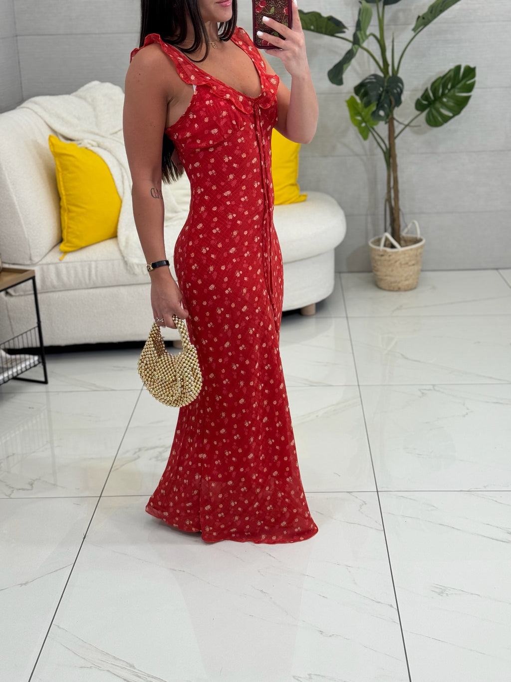 Dress Florinda Red