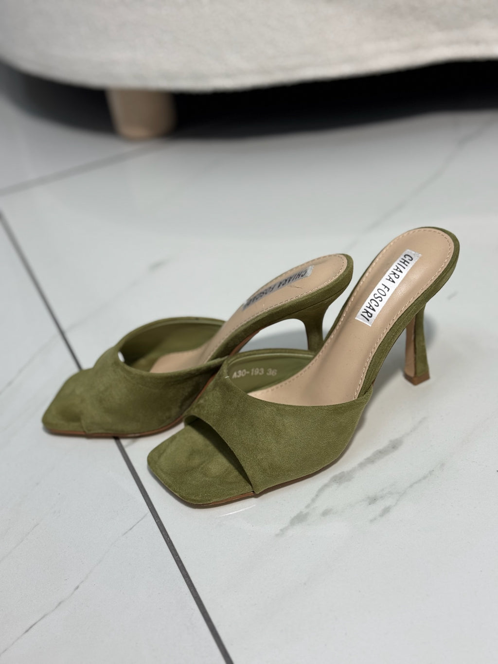 Tacco In Suede Green