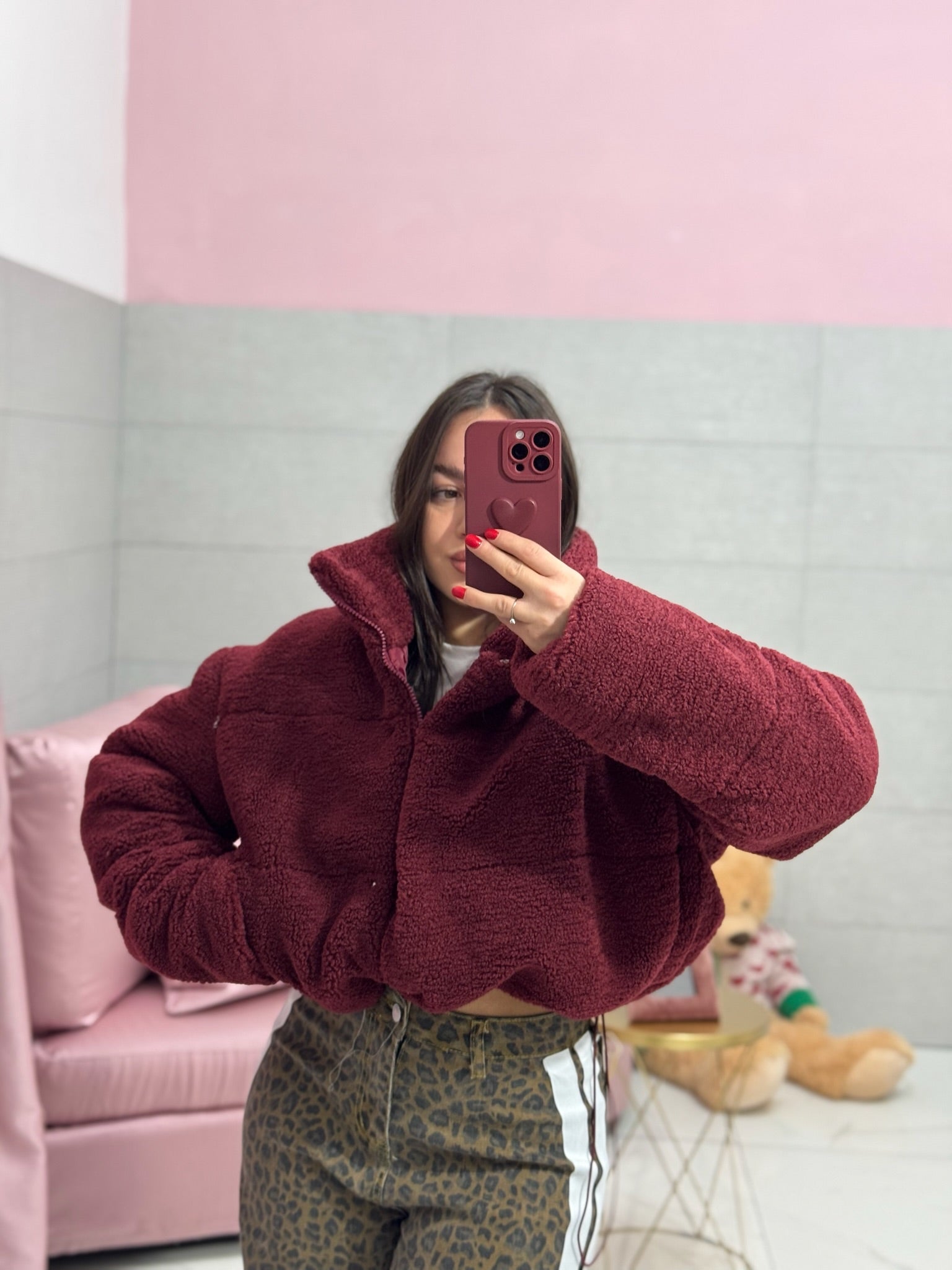 Giubbotto teddy