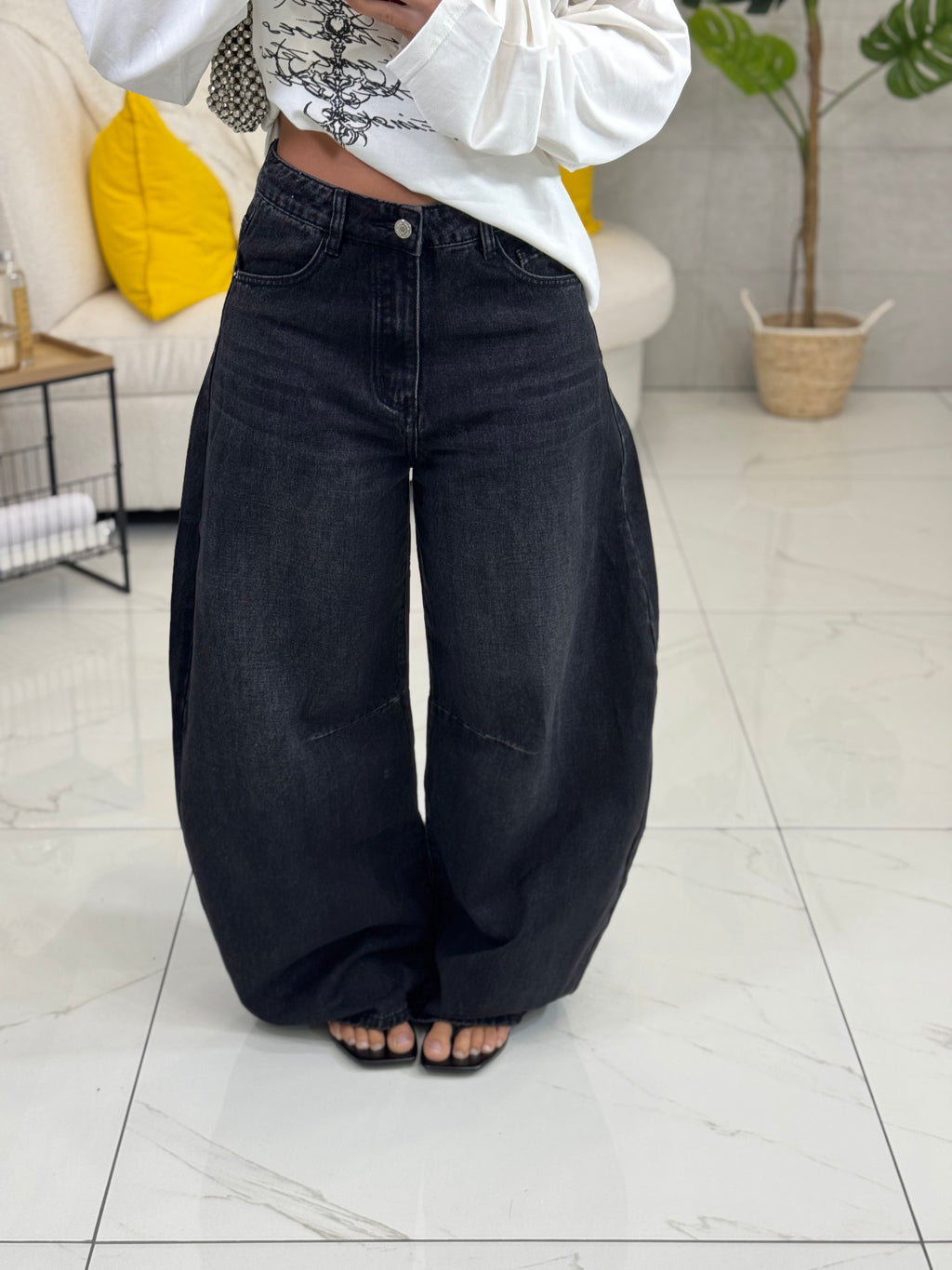 Jeans Baloon Black
