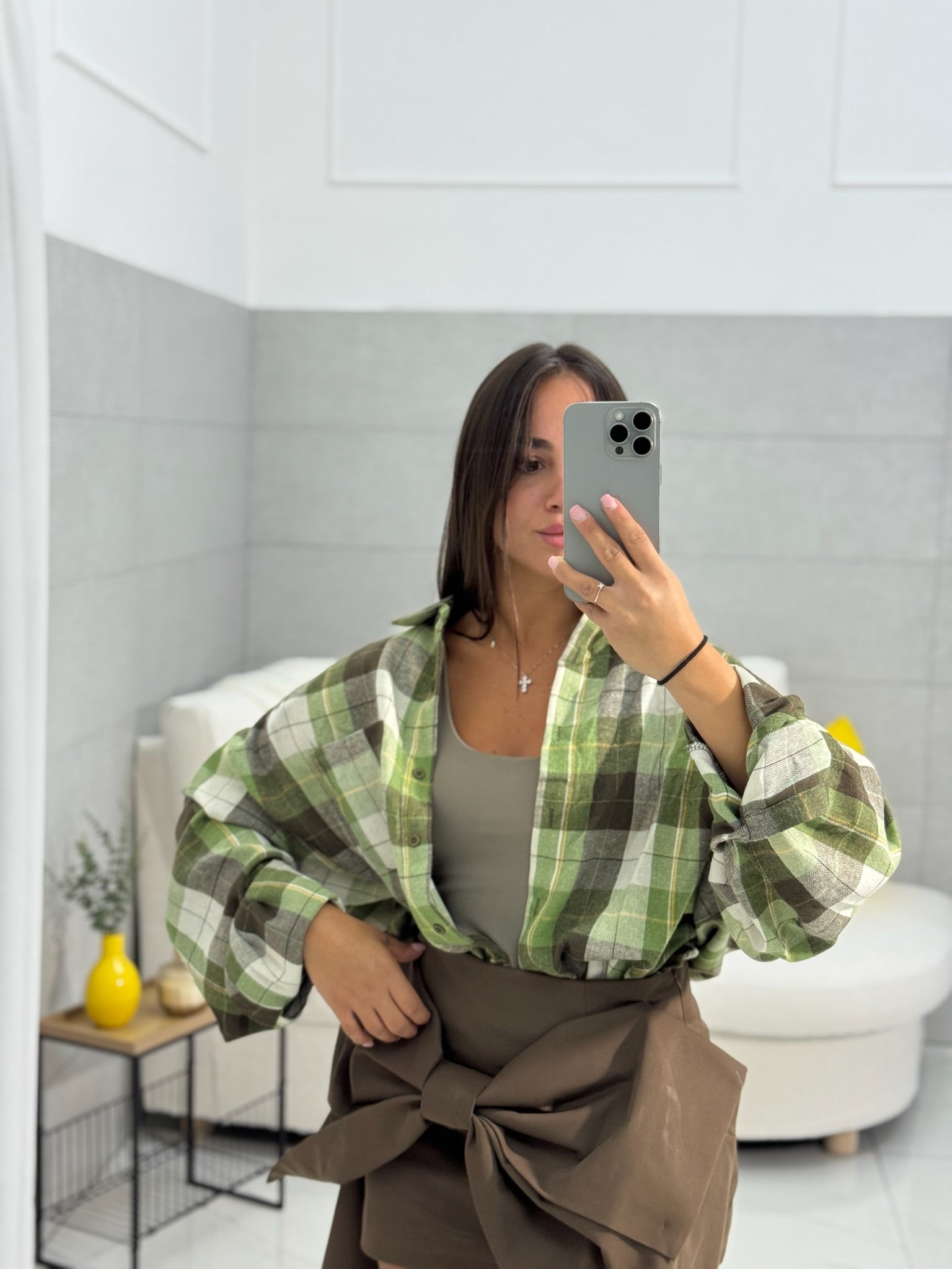 Camicia London Green