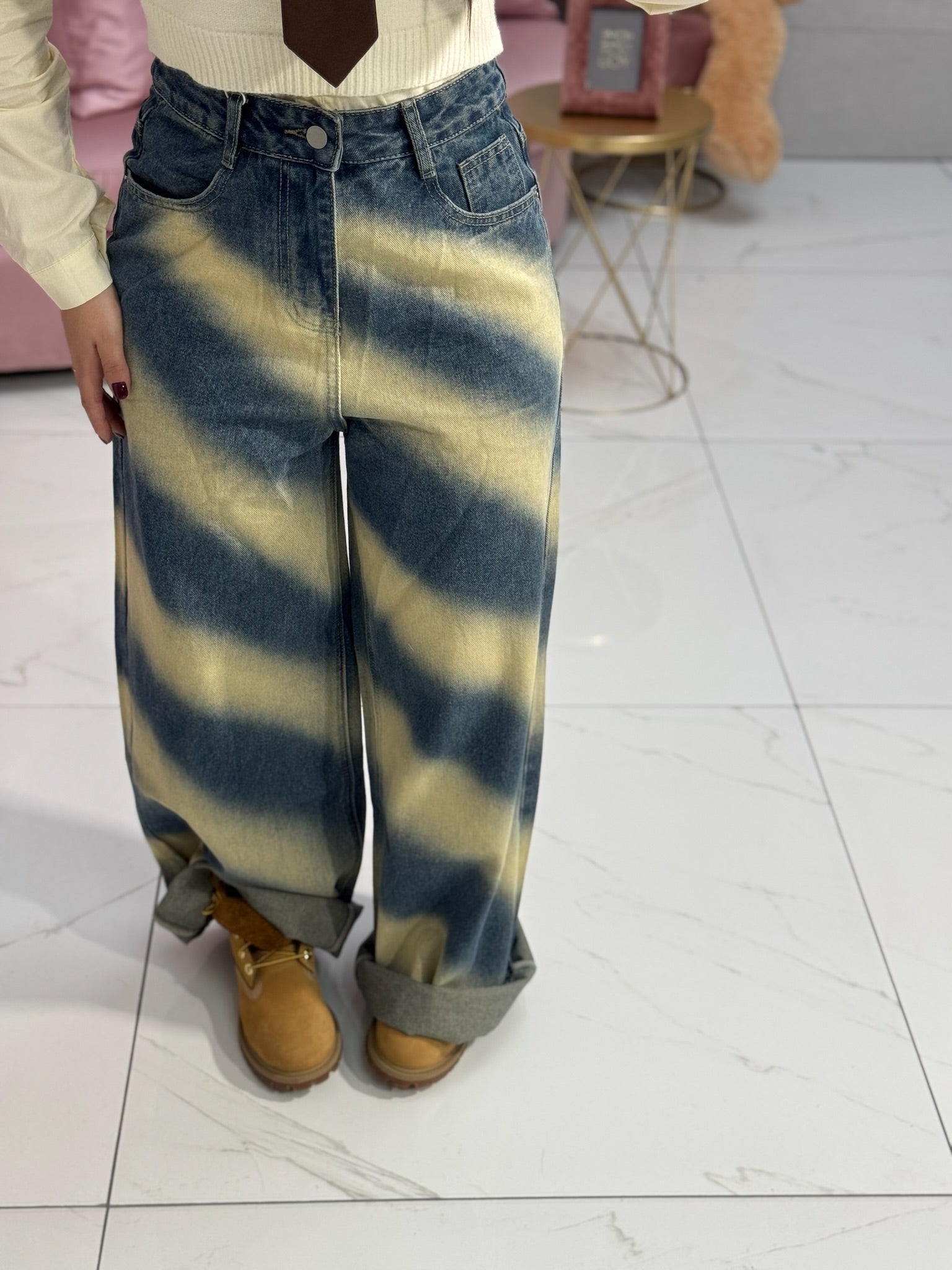 Jeans Bicolor