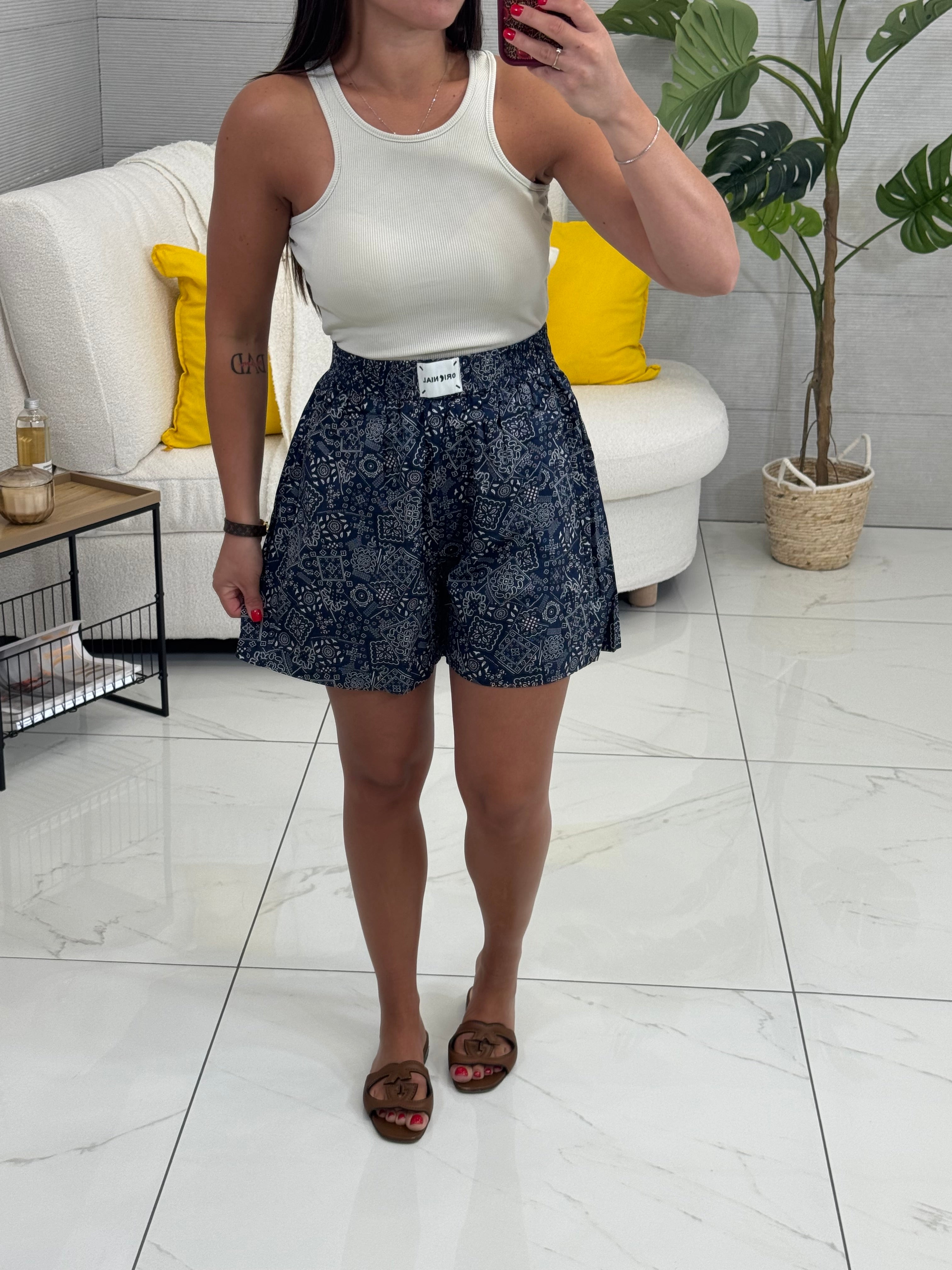 Shorts bandana