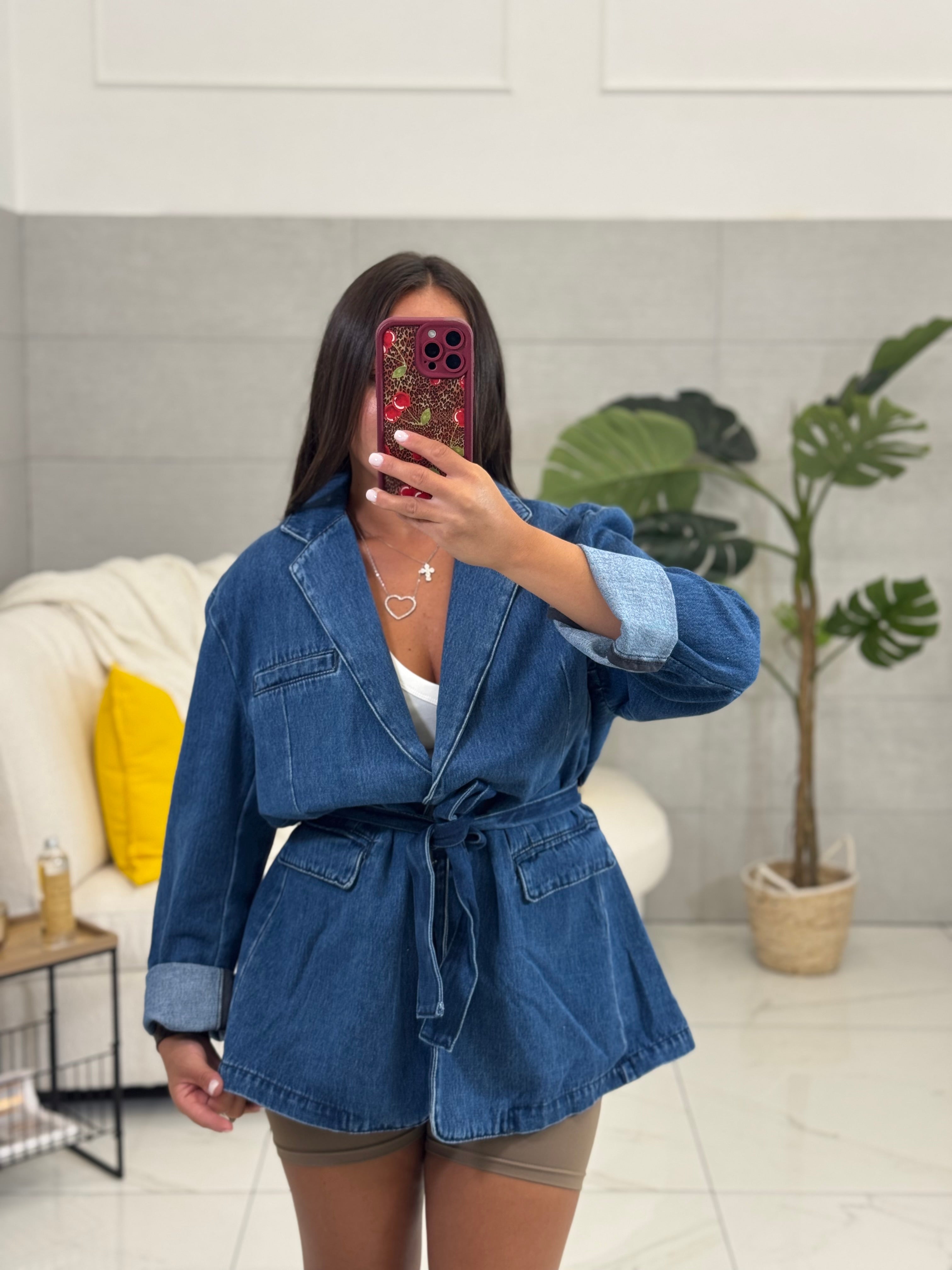 Blazer In Denim
