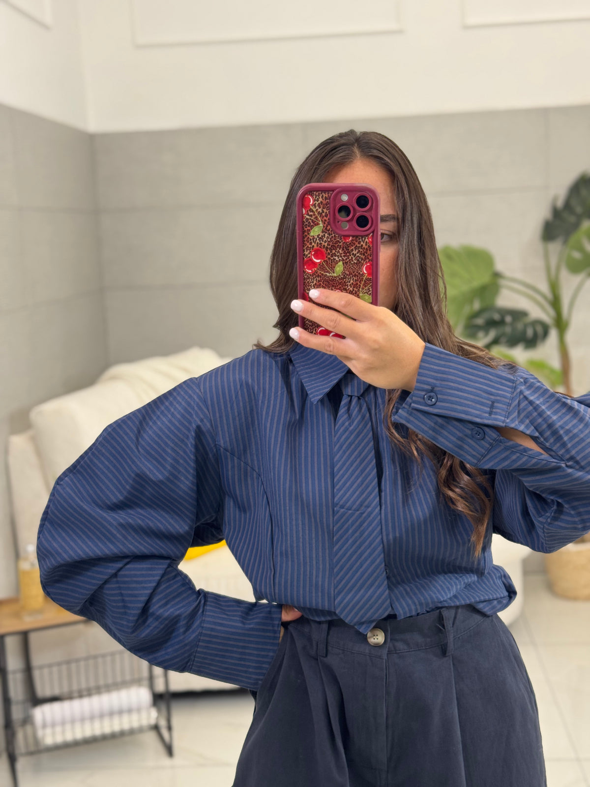 Camicia Con Cravatta